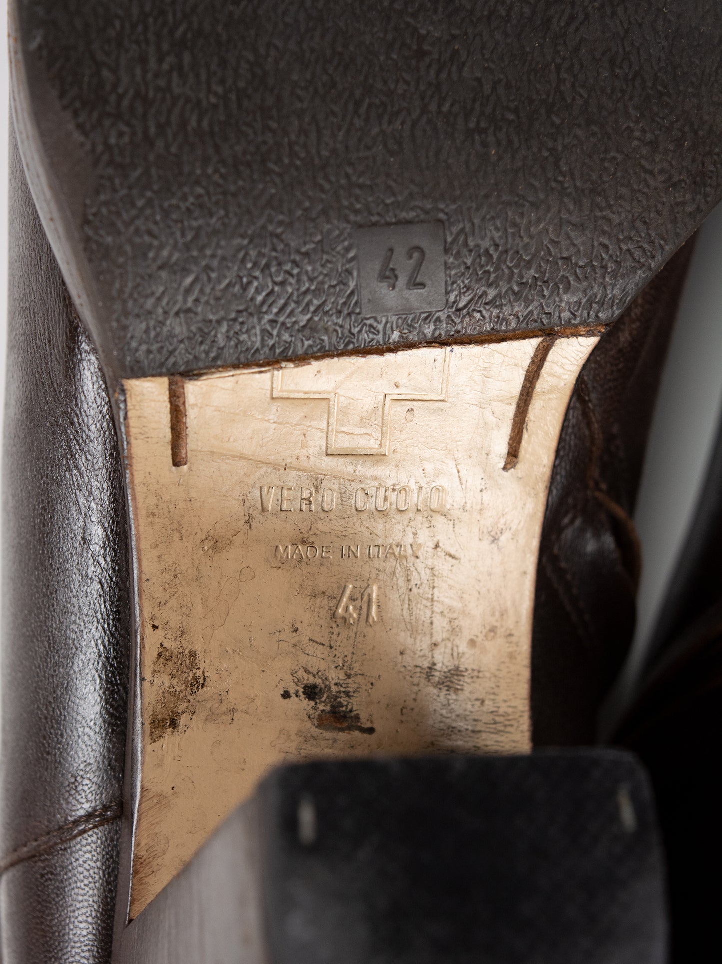 A.F.Vandevorst - nappa leather ankle boots (brown) - size 41