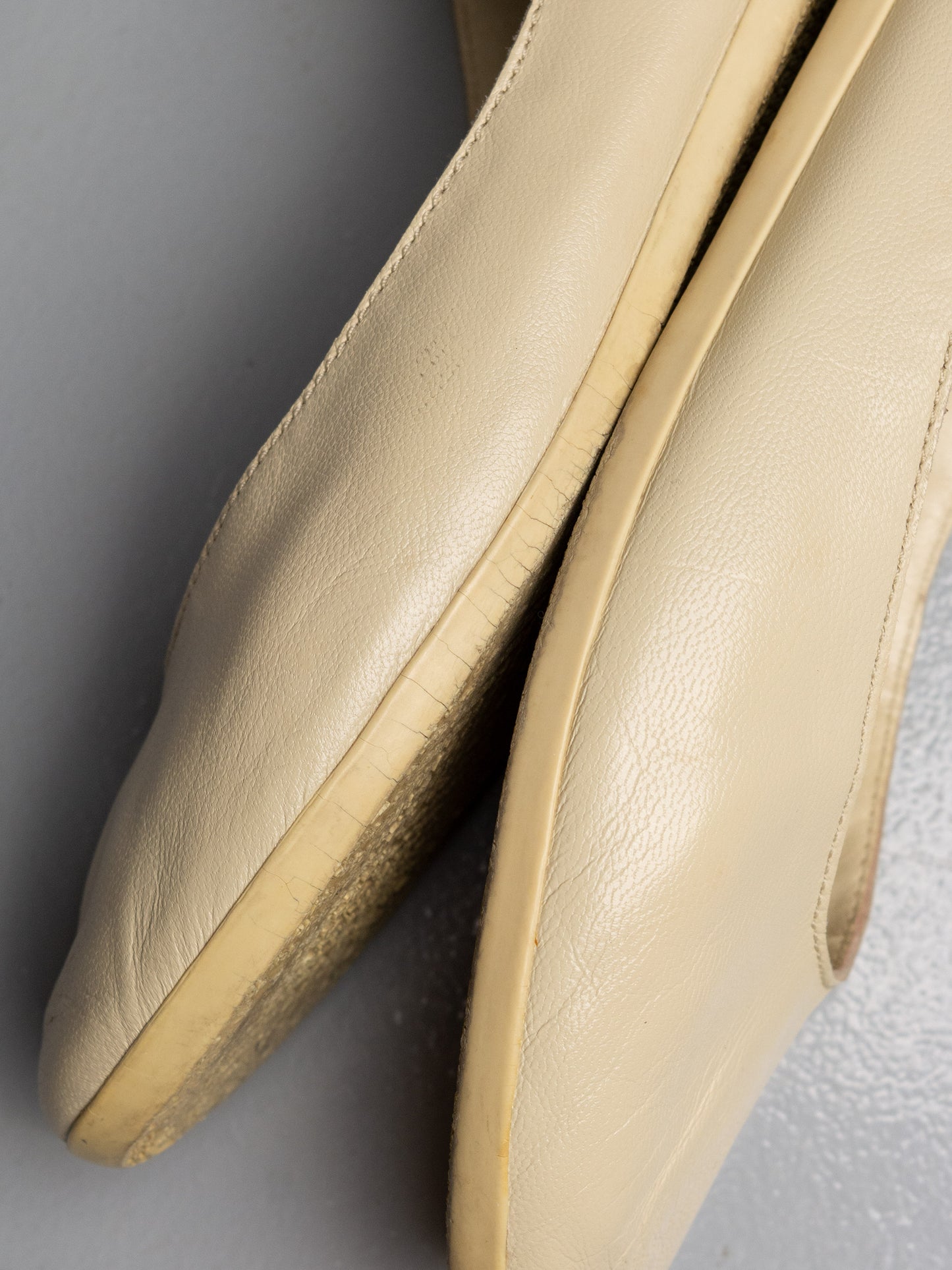 (factory sample) adidas Originals by Jeremy Scott S/S 2013 JS Wings Ballerinas (beige) - size 38 2/3