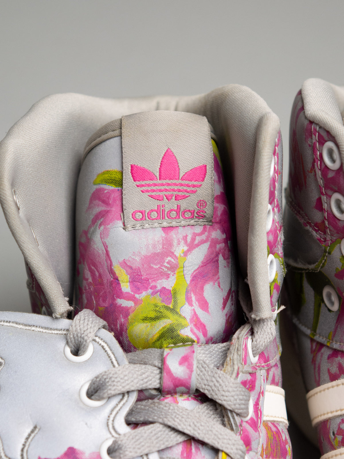 adidas Originals by Jeremy Scott S/S 2015 JS Wings Floral - size 39 1/3
