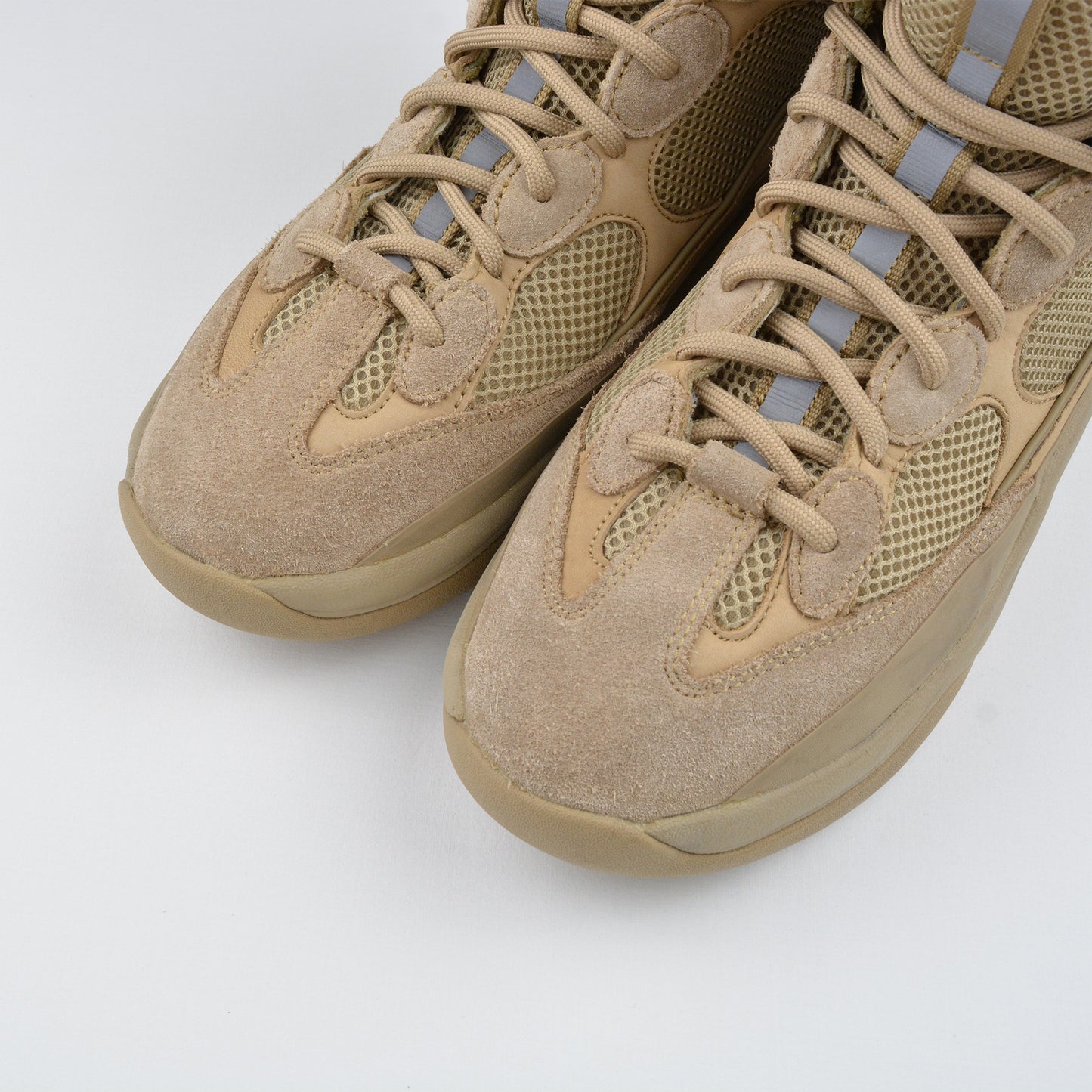YEEZY Season 6 (2018) - Thick Suede, Mesh and Nubuck Desert Boot (Taupe) - size 42