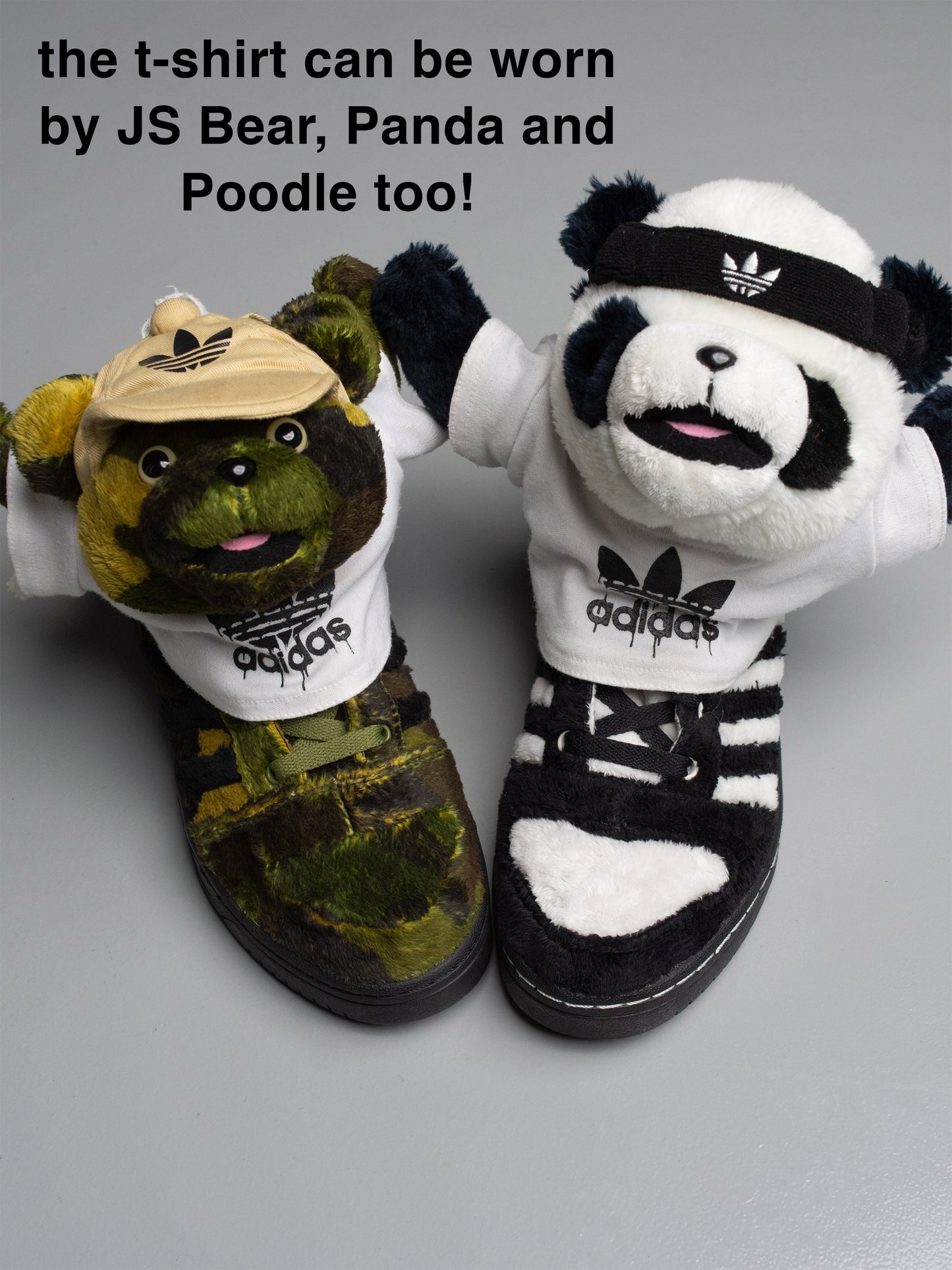 adidas Originals by Jeremy Scott S/S 2012 JS Gorilla - size 39 1/3