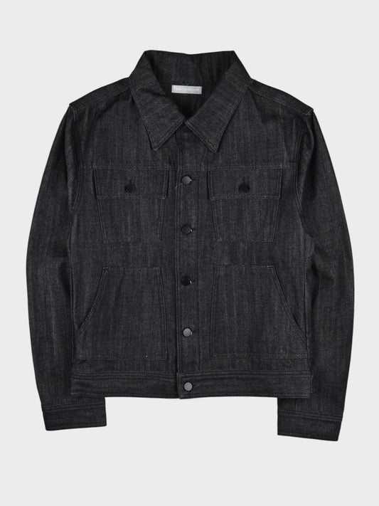 Gosha Rubchinskiy - A/W 2013 - cropped denim jacket (black) - size L