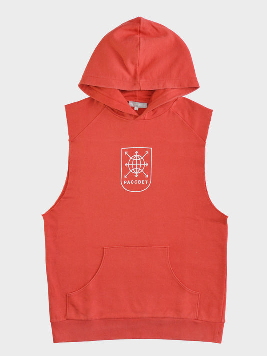 Gosha Rubchinskiy - S/S 2014 - "Dawn" sleeveless hoodie - size L