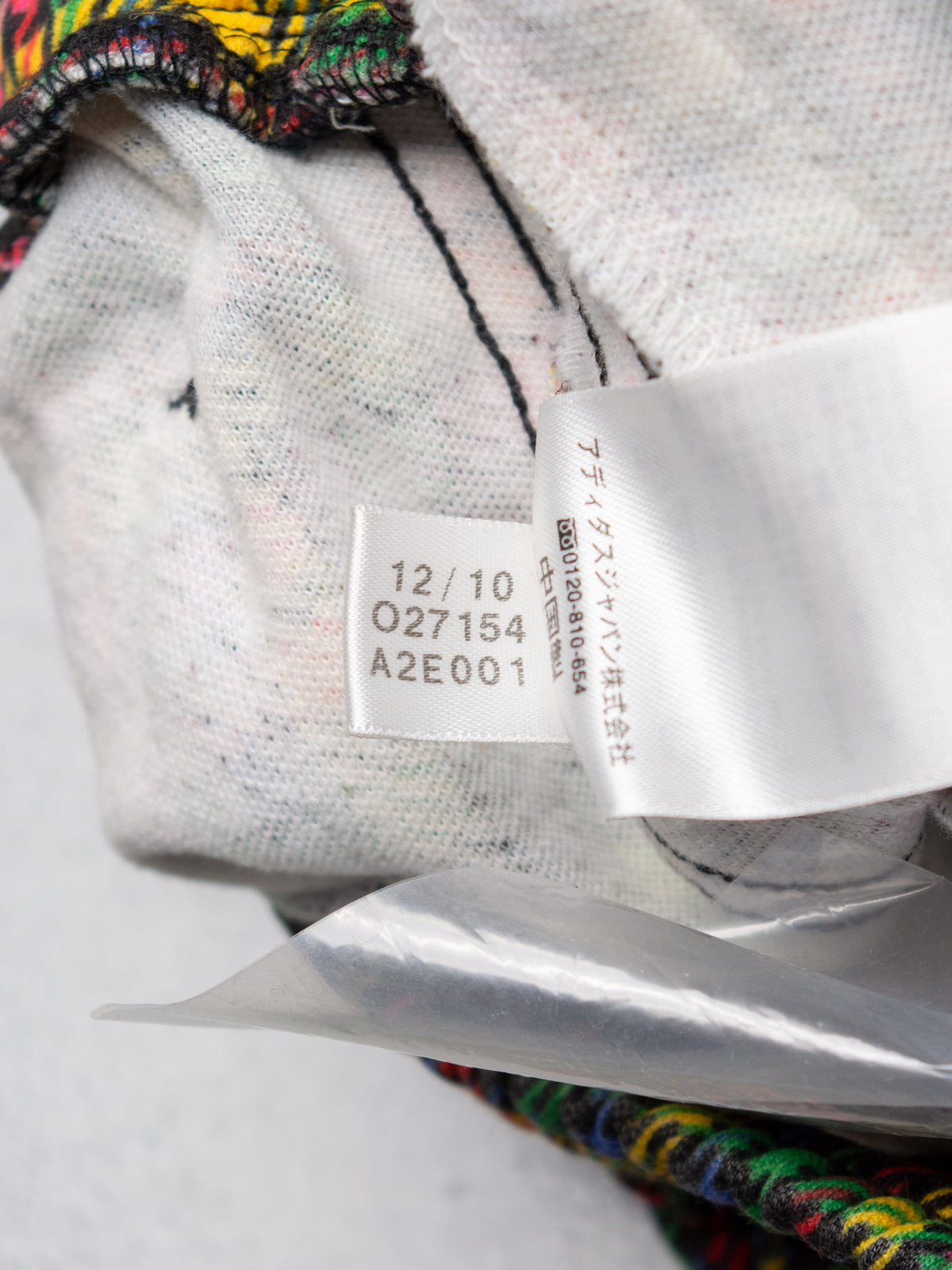 adidas Originals by Jeremy Scott - S/S 2011 - plaid bondage track pants - size XS