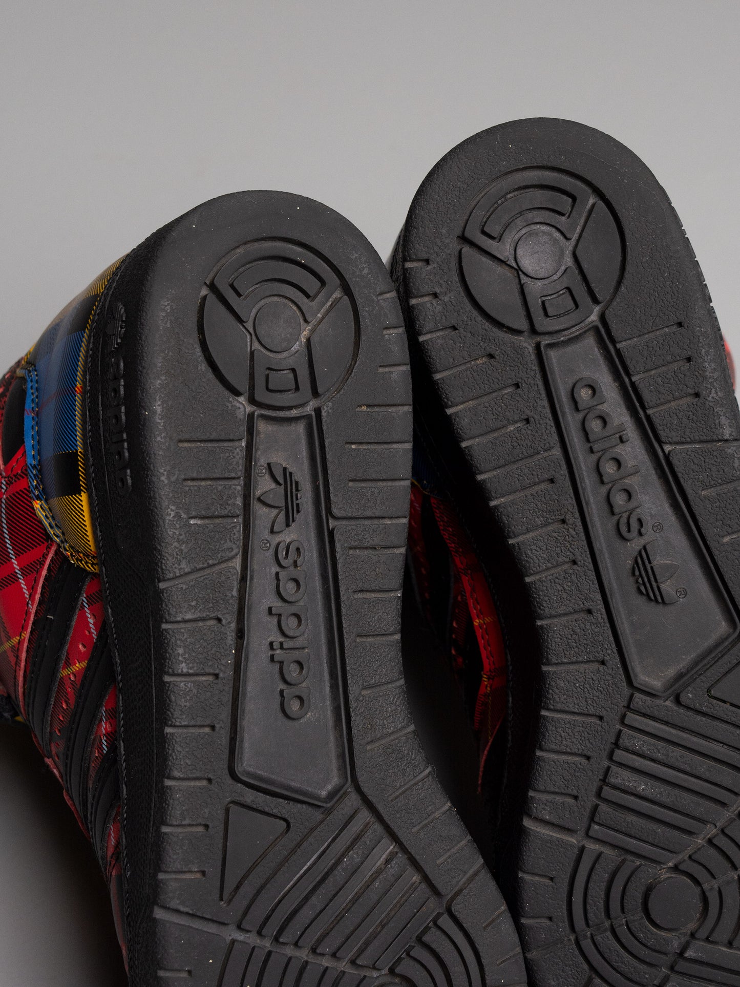 adidas Originals by Jeremy Scott S/S 2013 JS Instinct Hi "Plaid" - size 39 1/3