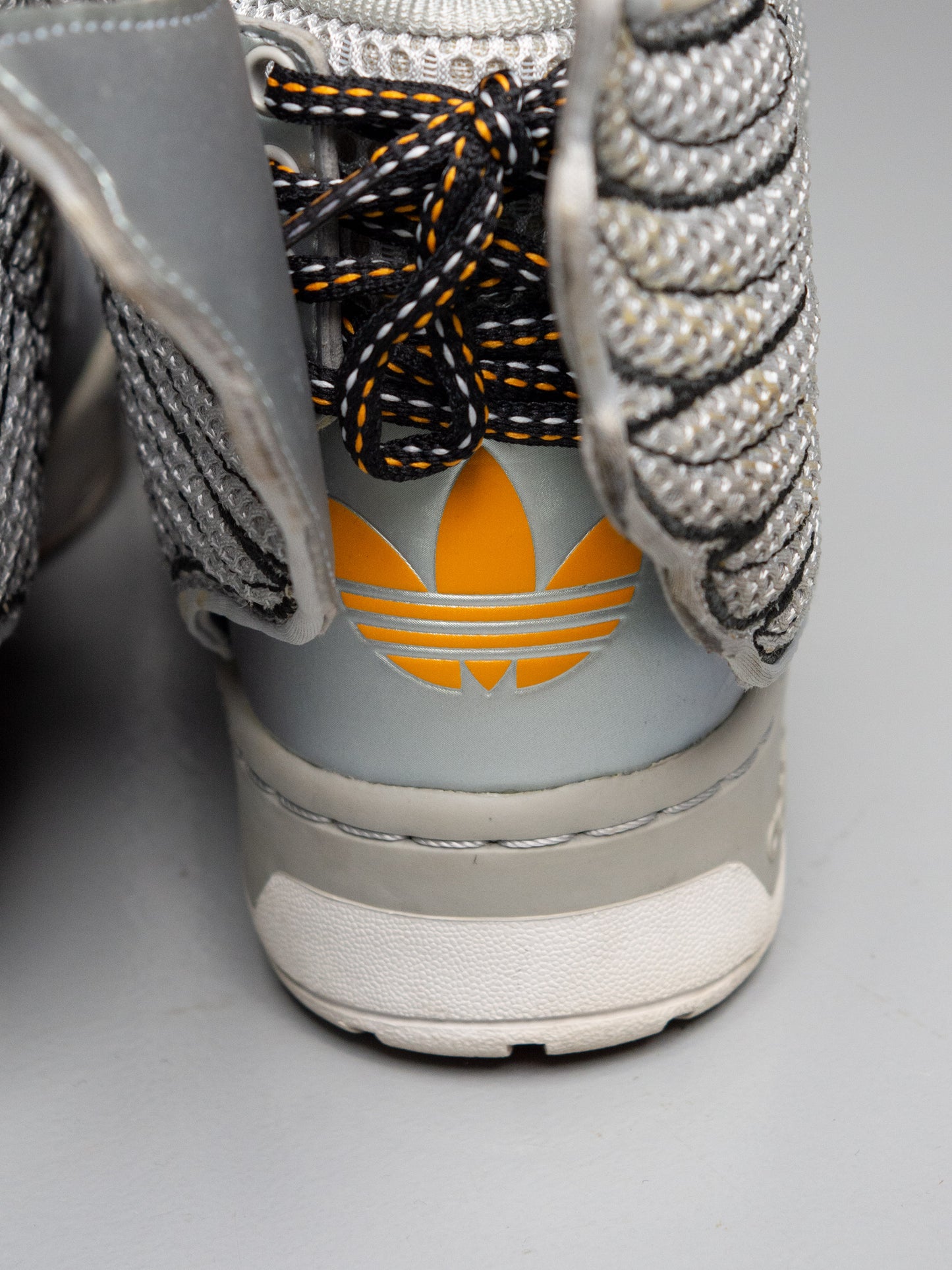 adidas Originals by Jeremy Scott A/W 2012 JS Wings "Mesh" (Metallic Silver) - size 42 2/3