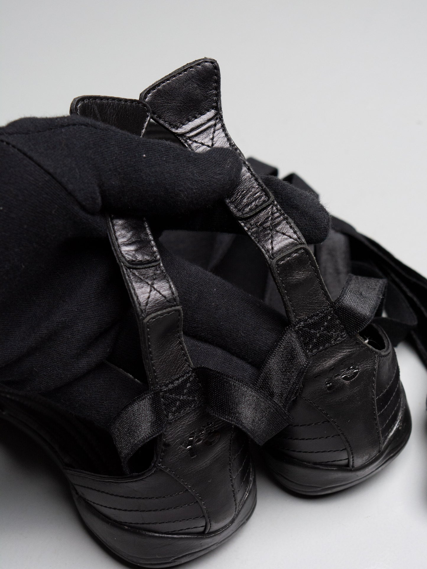 Y-3 S/S 2005 lace-up ballet flats - size 39 1/3