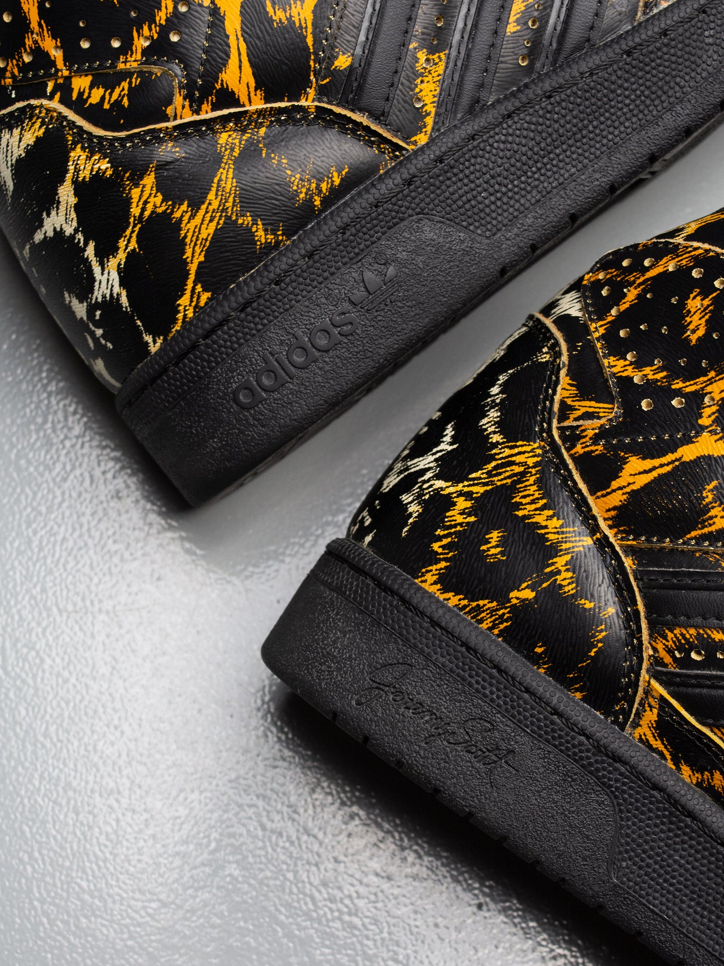 adidas Originals by Jeremy Scott S/S 2014 JS Instinct Hi Leopard - size 38