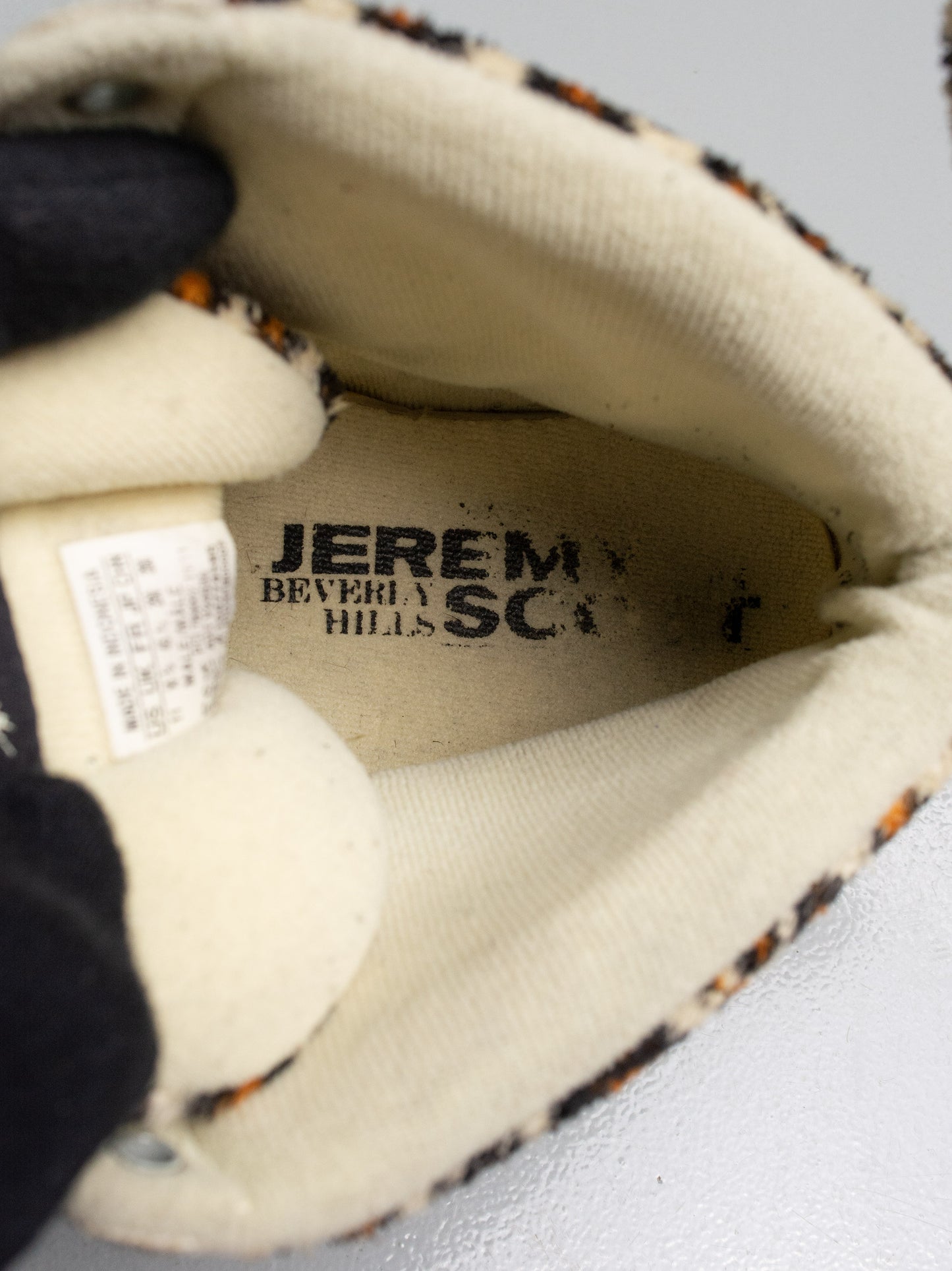 adidas Originals by Jeremy Scott S/S 2012 JS Leopard - size 45 1/3
