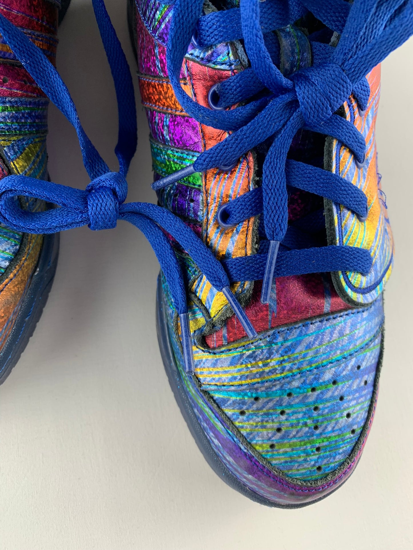 adidas Originals by Jeremy Scott - S/S 2013 - JS Wings "Hologram" - size 43 1/3