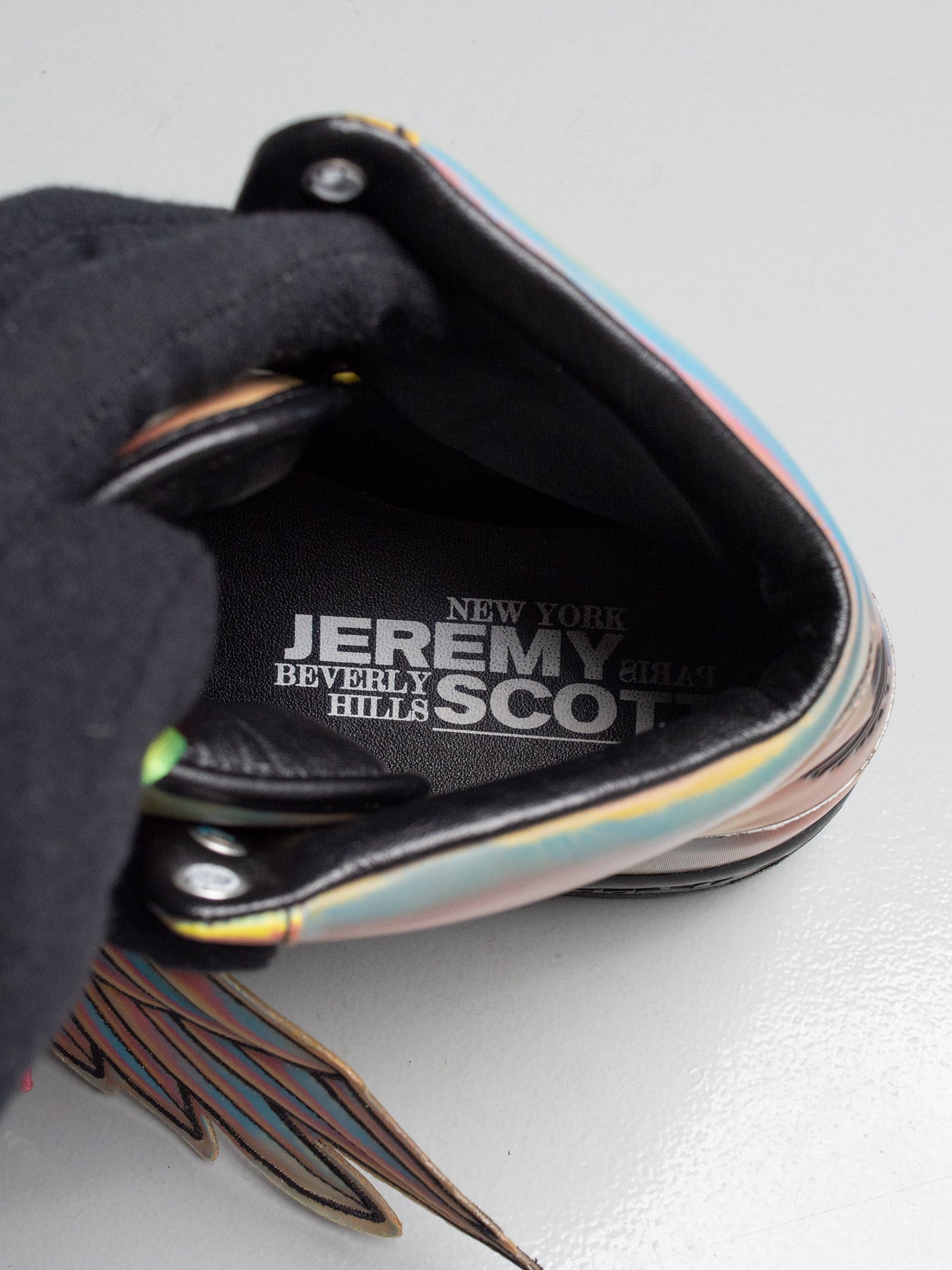 adidas Originals by Jeremy Scott S/S 2010 JS Wings "Rainbow" - size 42