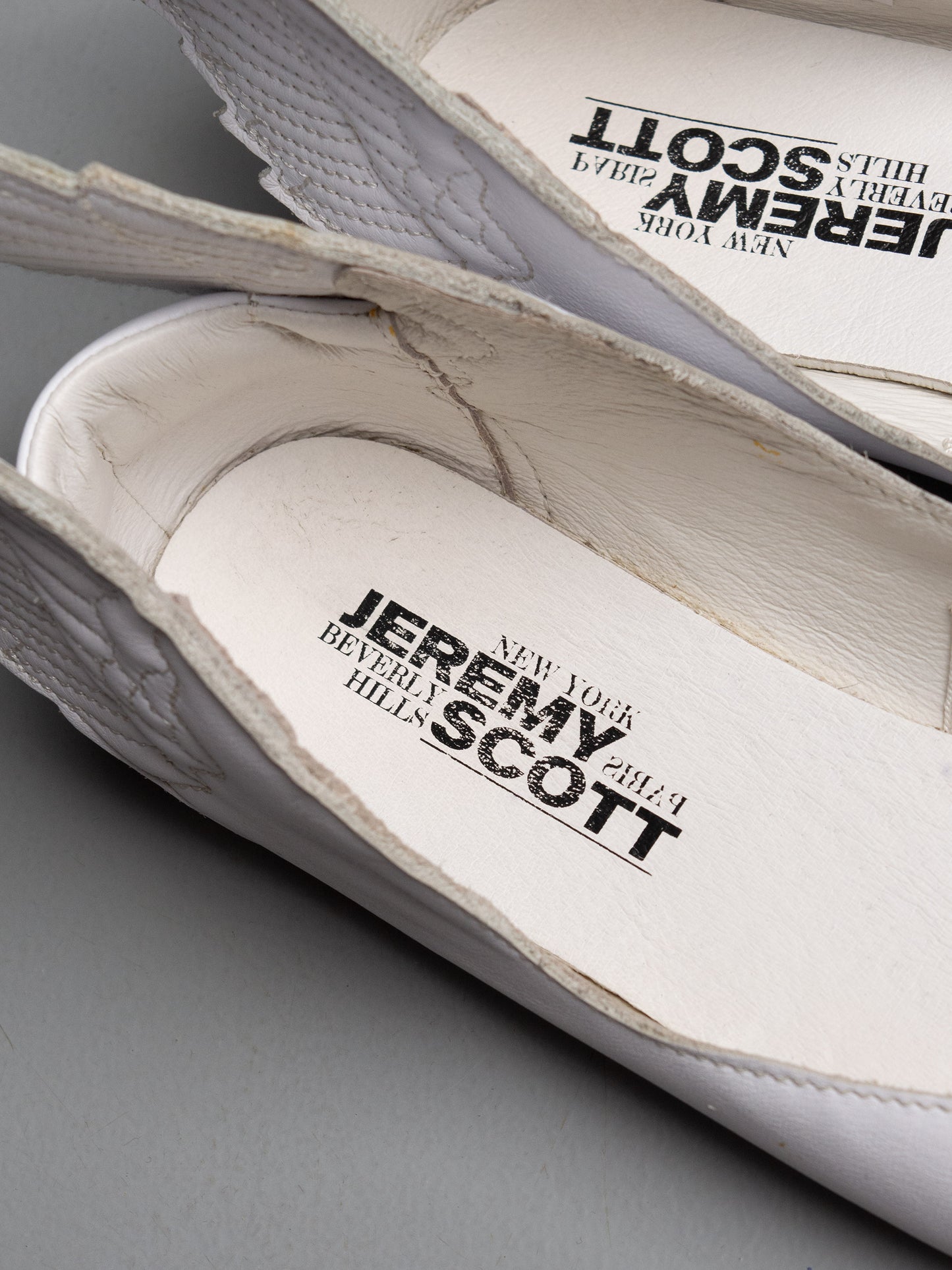 adidas Originals by Jeremy Scott S/S 2011 JS Wings Ballerinas (white) - size 37 1/3