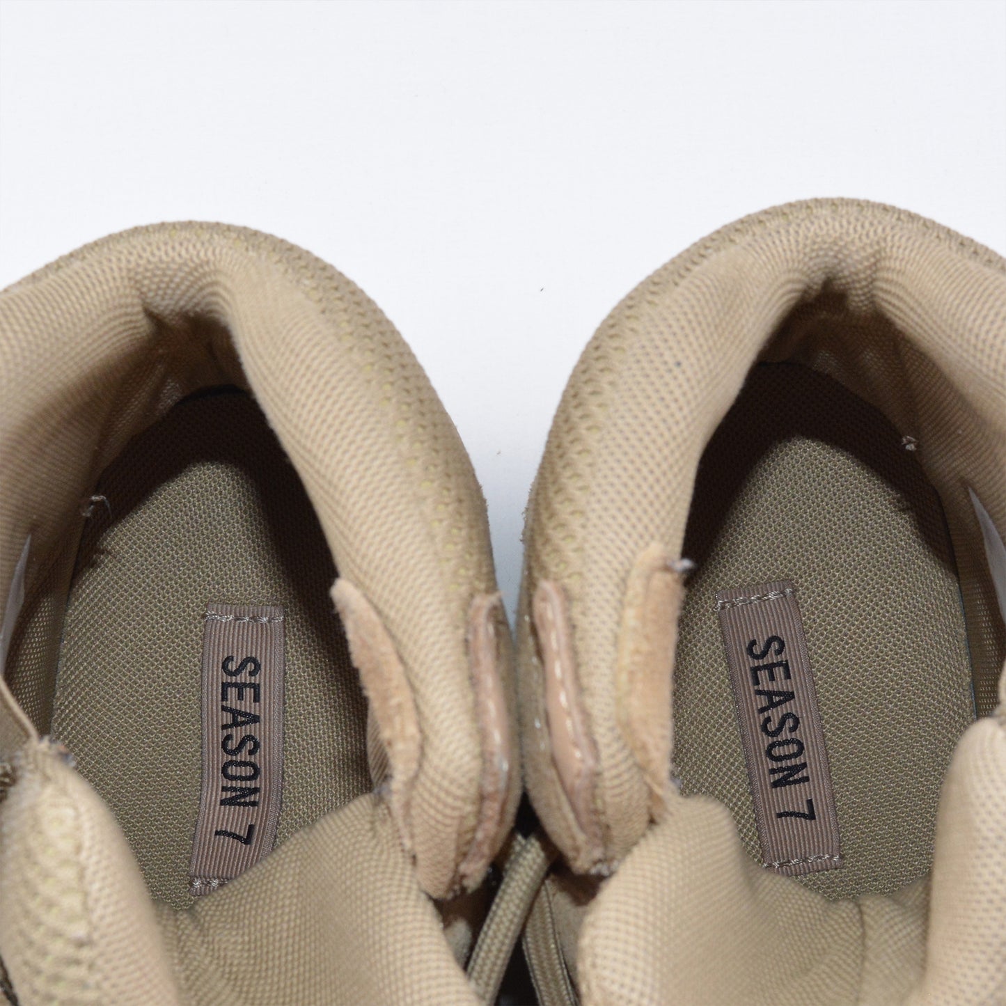YEEZY Season 7 (2018) - Thick Suede, Mesh and Nubuck Desert Boot (Taupe) - size 40