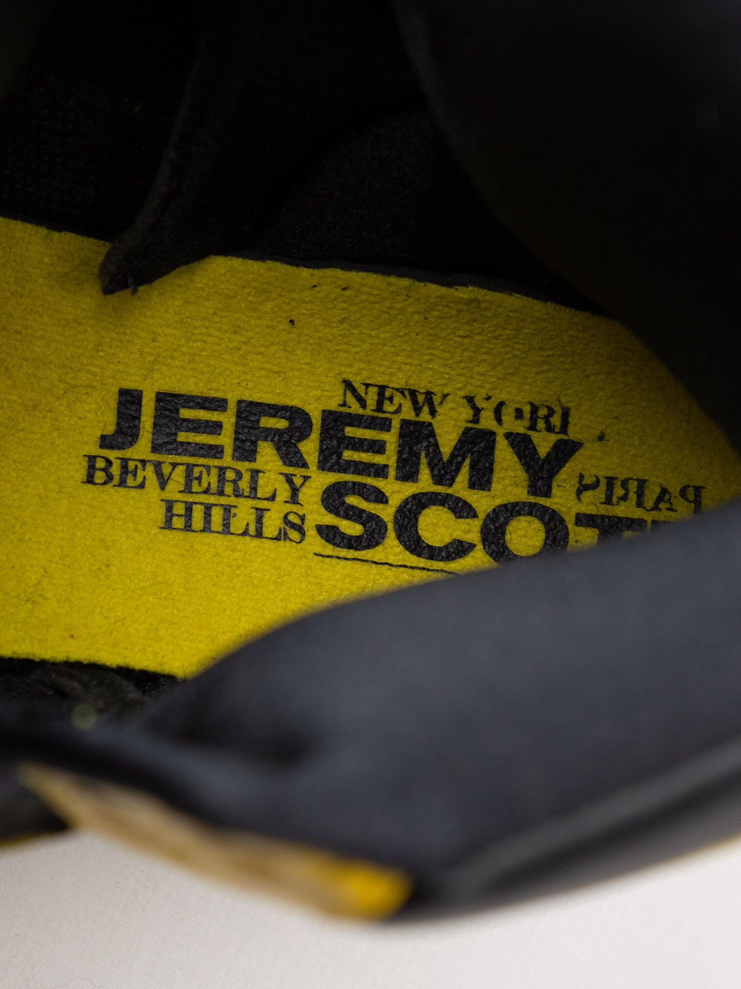 adidas Originals by Jeremy Scott - S/S 2012 Instinct Hi (Black/Yellow) - size 44