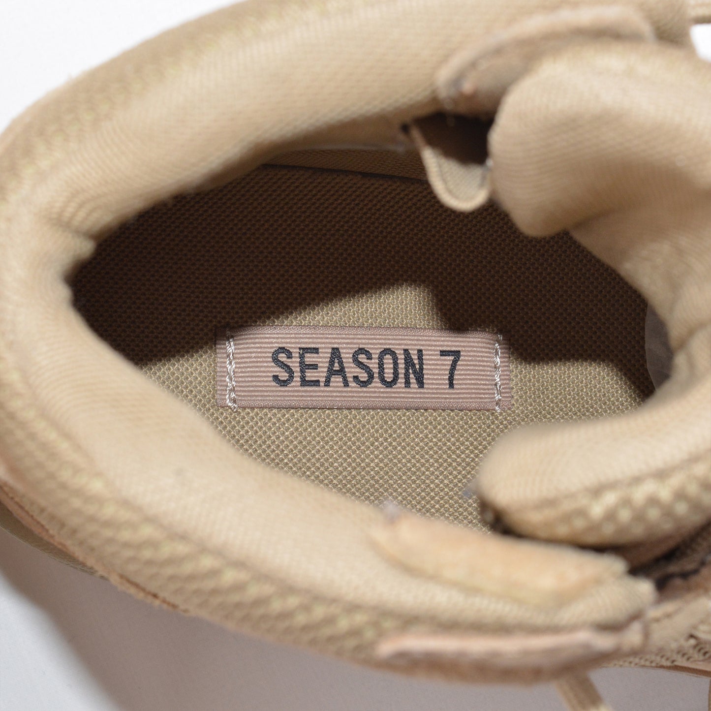 YEEZY Season 7 (2018) - Thick Suede, Mesh and Nubuck Desert Boot (Taupe) - size 40