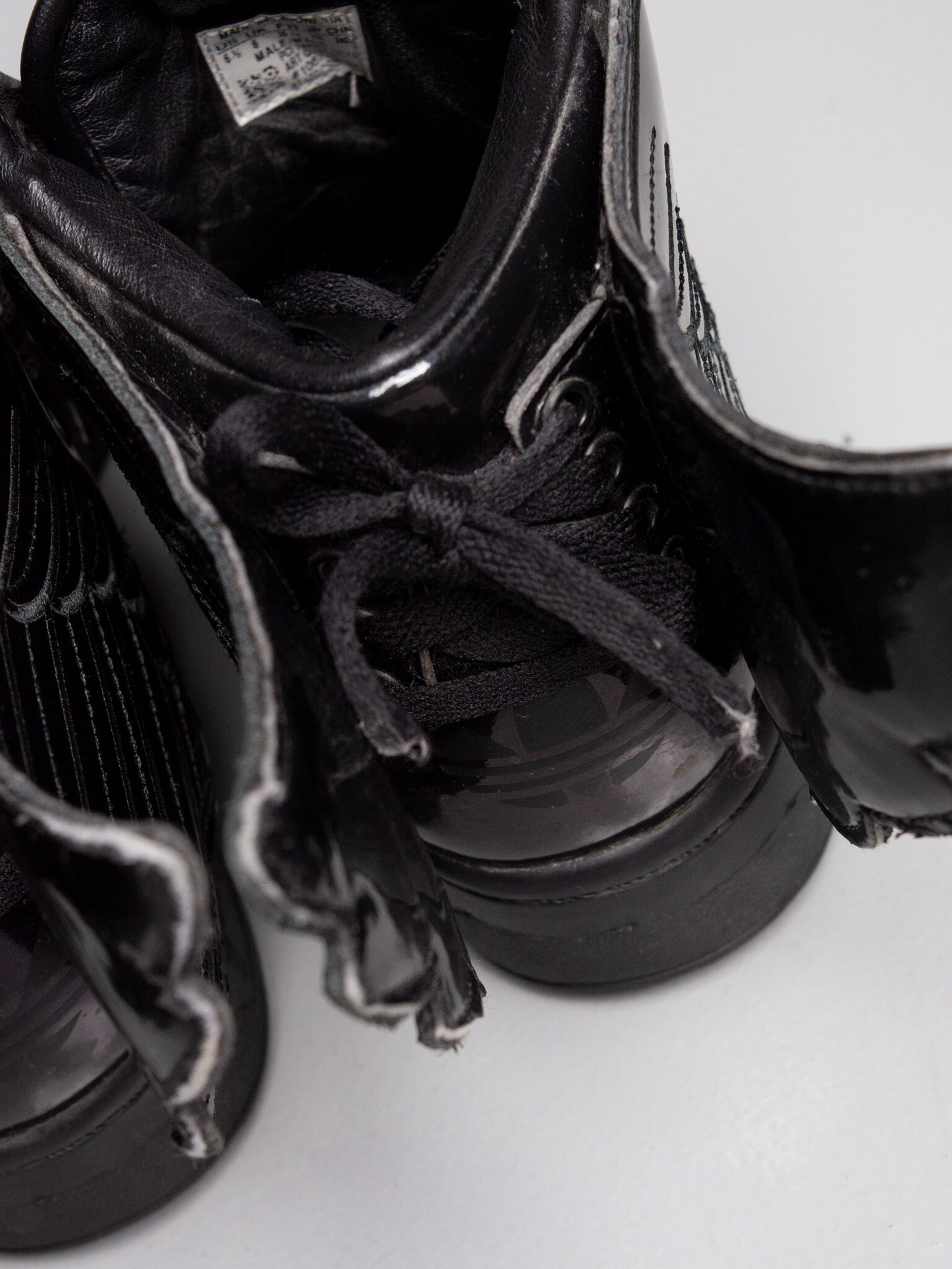 adidas Originals by Jeremy Scott S/S 2013 JS Wings 2.0 "Patent Black" - size 39 1/3