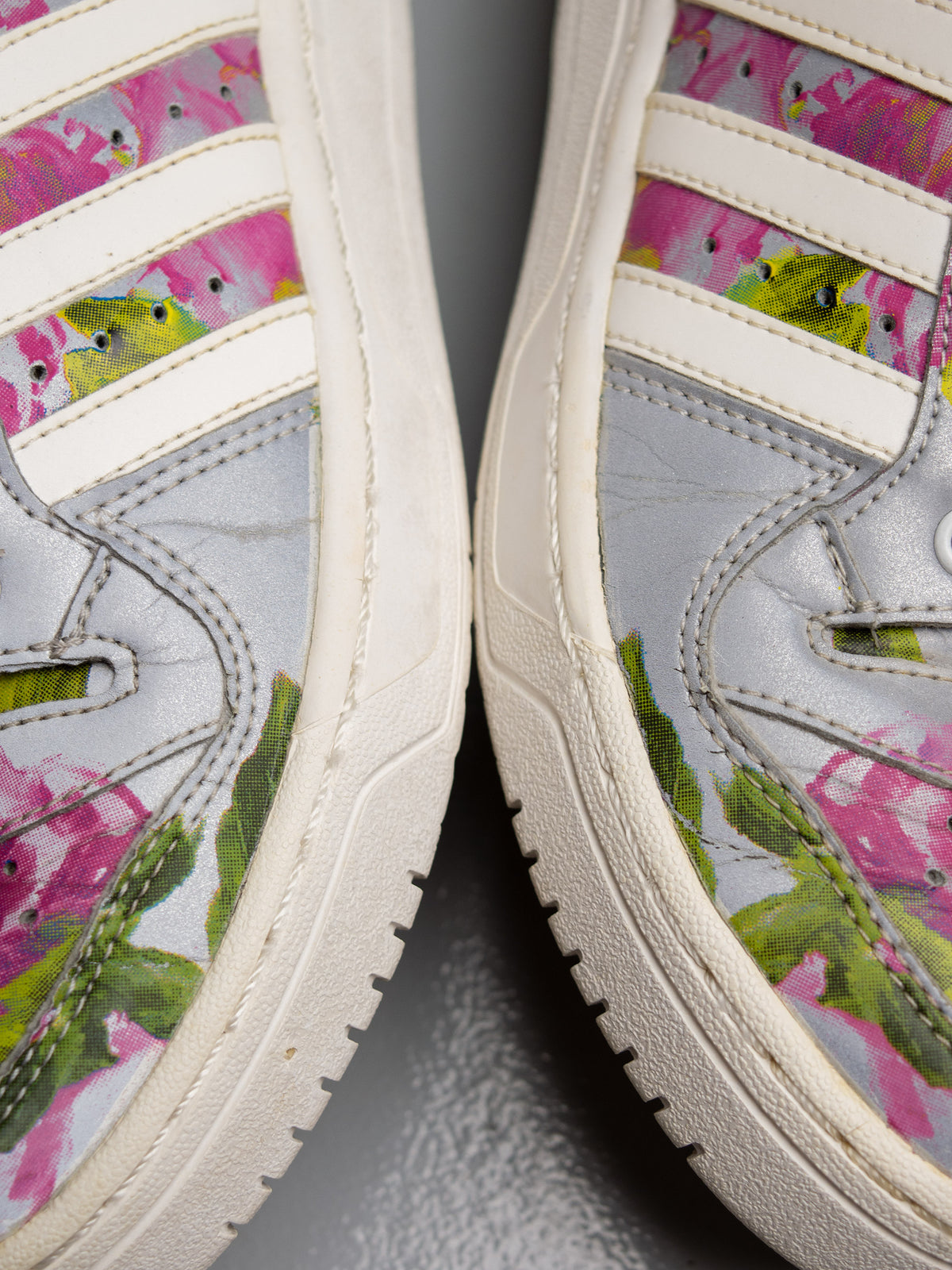 adidas Originals by Jeremy Scott S/S 2015 JS Wings Floral - size 39 1/3
