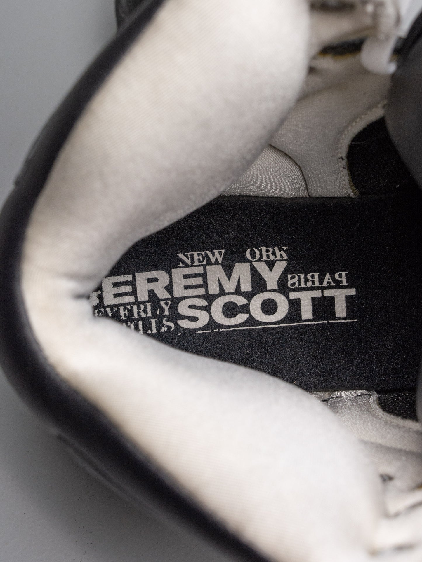 adidas Originals by Jeremy Scott A/W 2012 JS Instinct Hi (Black) - size 43 1/3