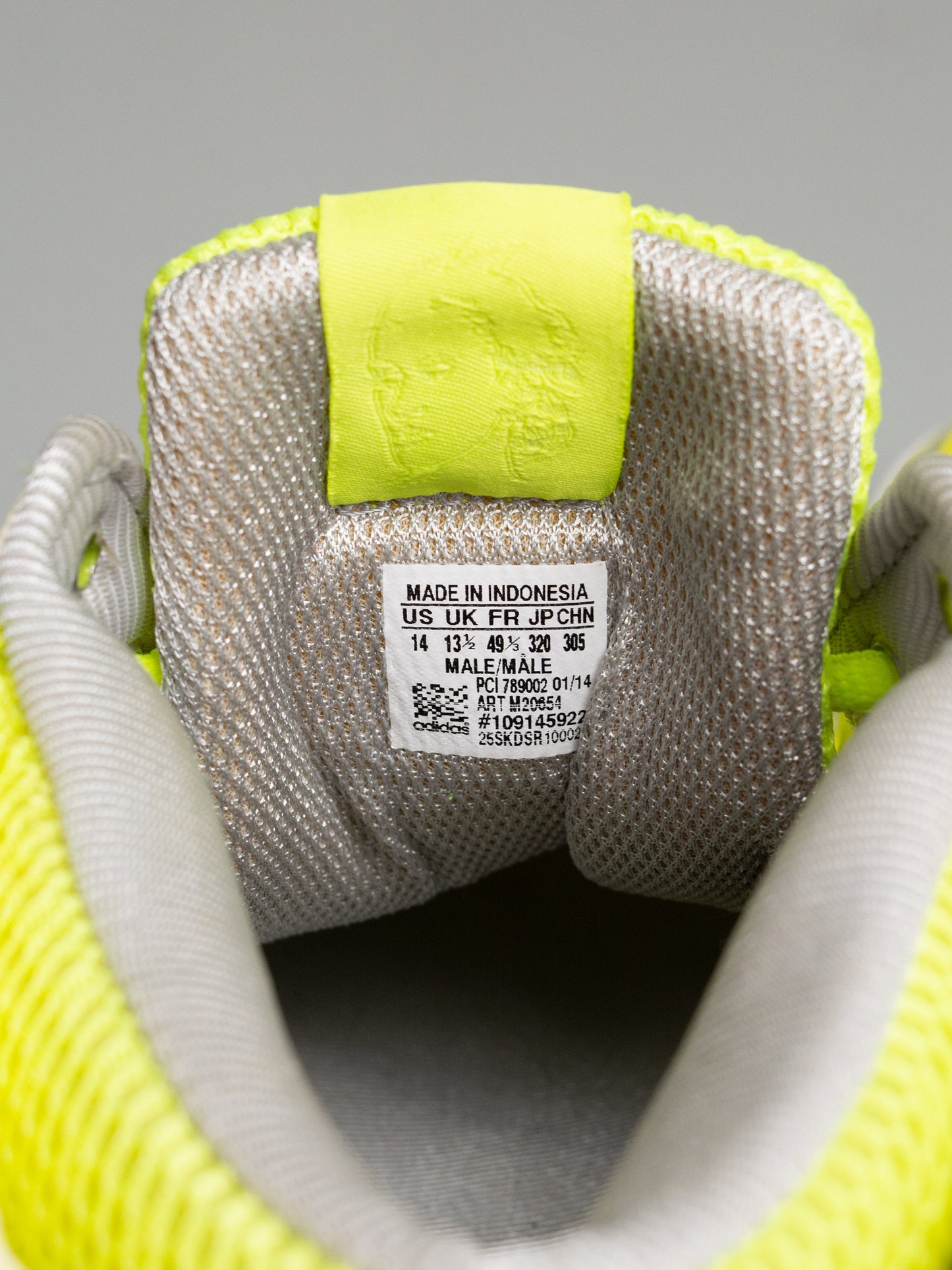 adidas Originals by Jeremy Scott S/S 2014 JS Mesh Wings 2.0 (yellow) - size 49 1/3