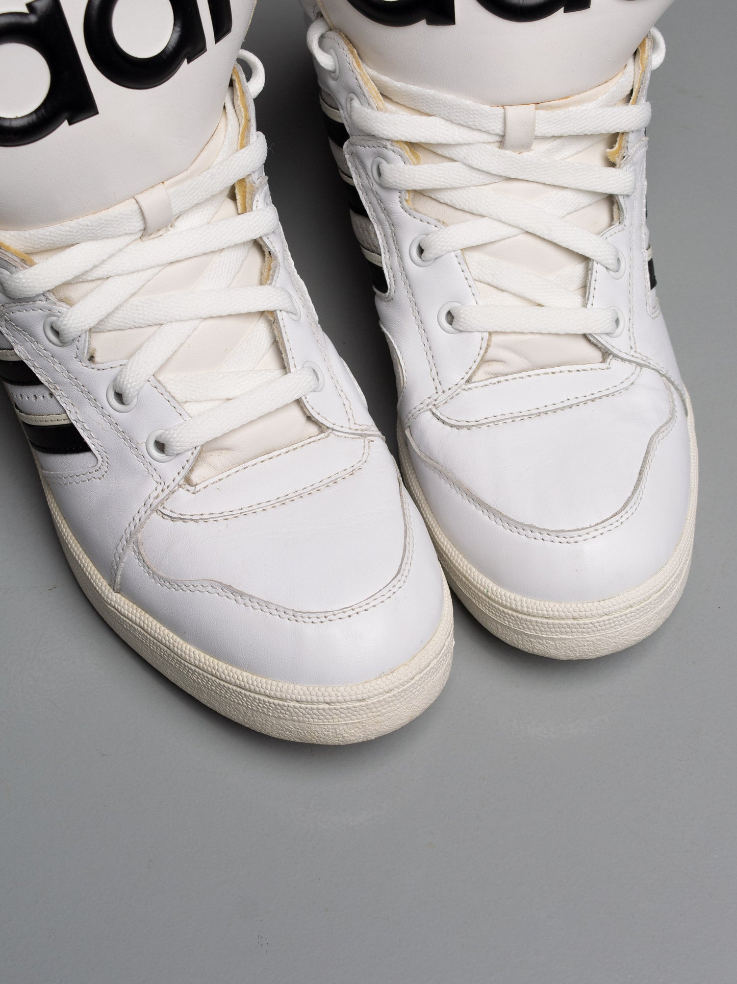 adidas Originals by Jeremy Scott S/S 2012 JS Instinct Hi (white) - size 45 1/3