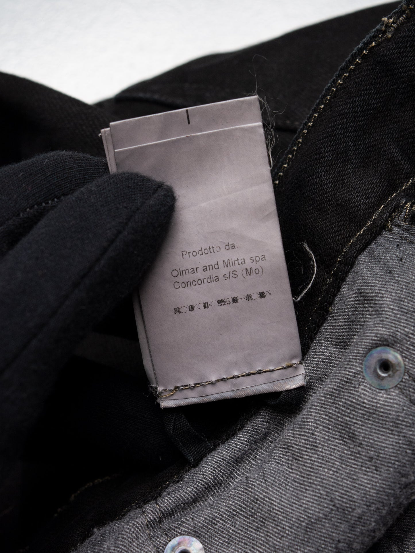Rick Owens DRKSHDW - A/W 2015 - Detroit cut skinny fit jeans (Blackety Black) - size 29
