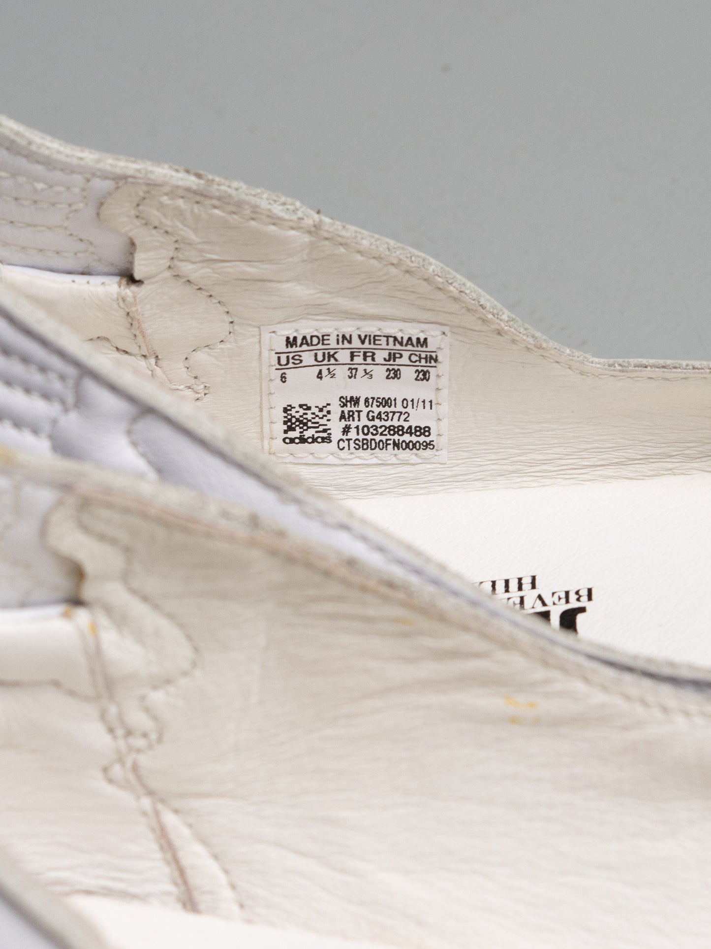 adidas Originals by Jeremy Scott S/S 2011 JS Wings Ballerinas (white) - size 37 1/3