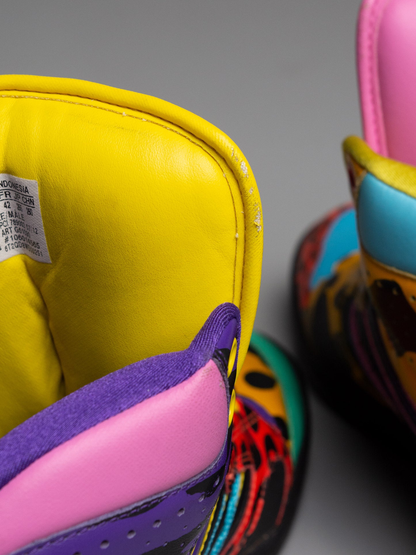 adidas Originals by Jeremy Scott A/W 2012 JS Instinct Hi (Multicolor) - size 42