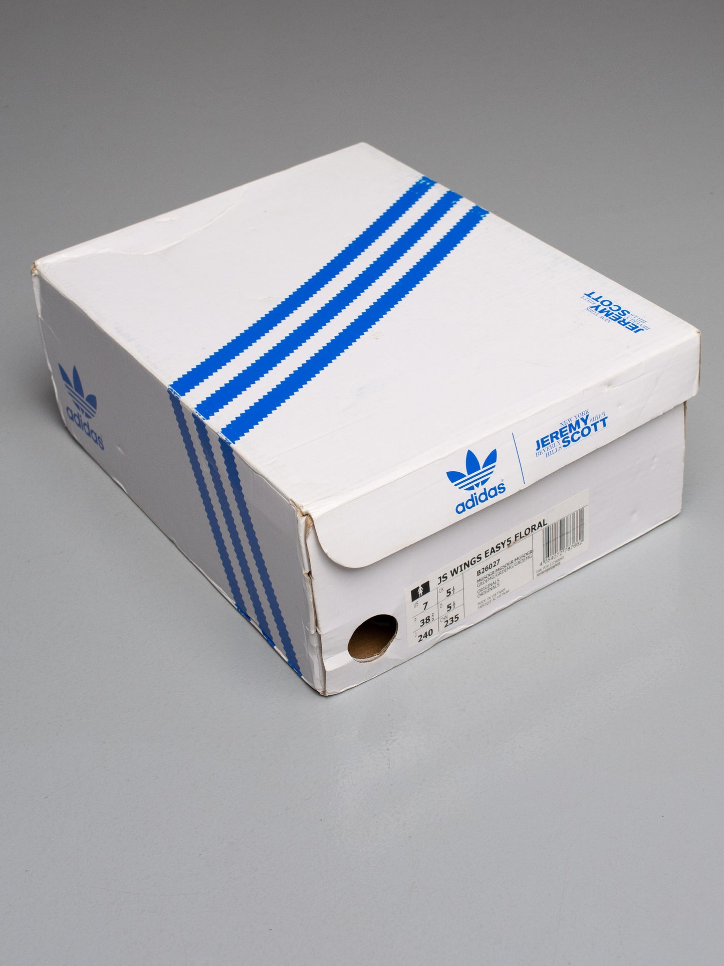 adidas Originals by Jeremy Scott S/S 2015 JS Wings Easy Five Floral - size 38 2/3