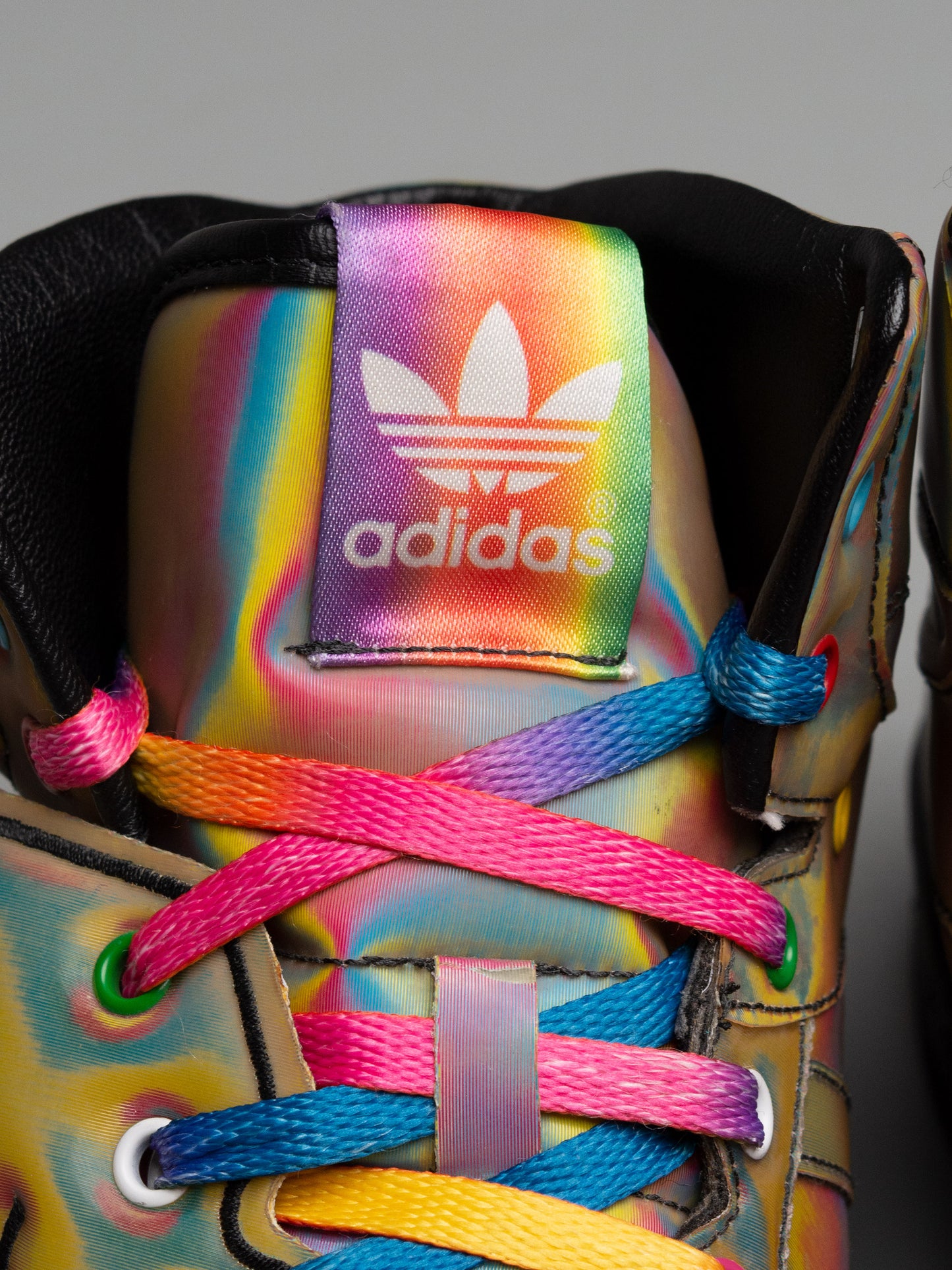 adidas Originals by Jeremy Scott S/S 2010 JS Wings "Rainbow" - size 42