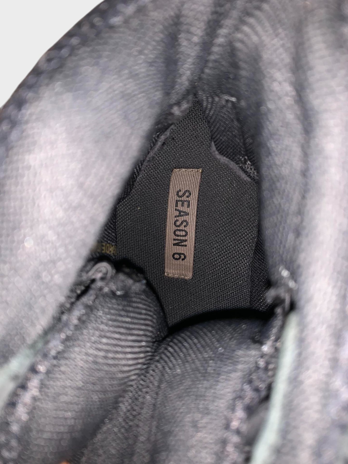 YEEZY Season 6 (2018) - Thick Suede, Mesh and Nubuck Desert Boot (Graphite) - size 40