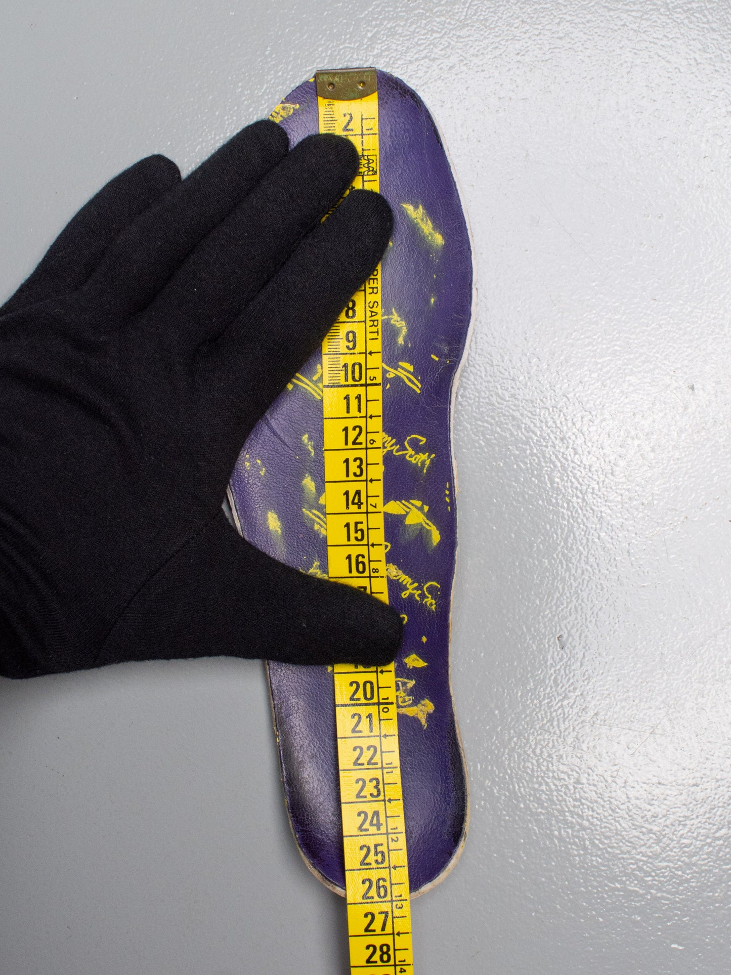 adidas Originals by Jeremy Scott S/S 2009 JS Logo (purple/yellow) - size 41 1/3