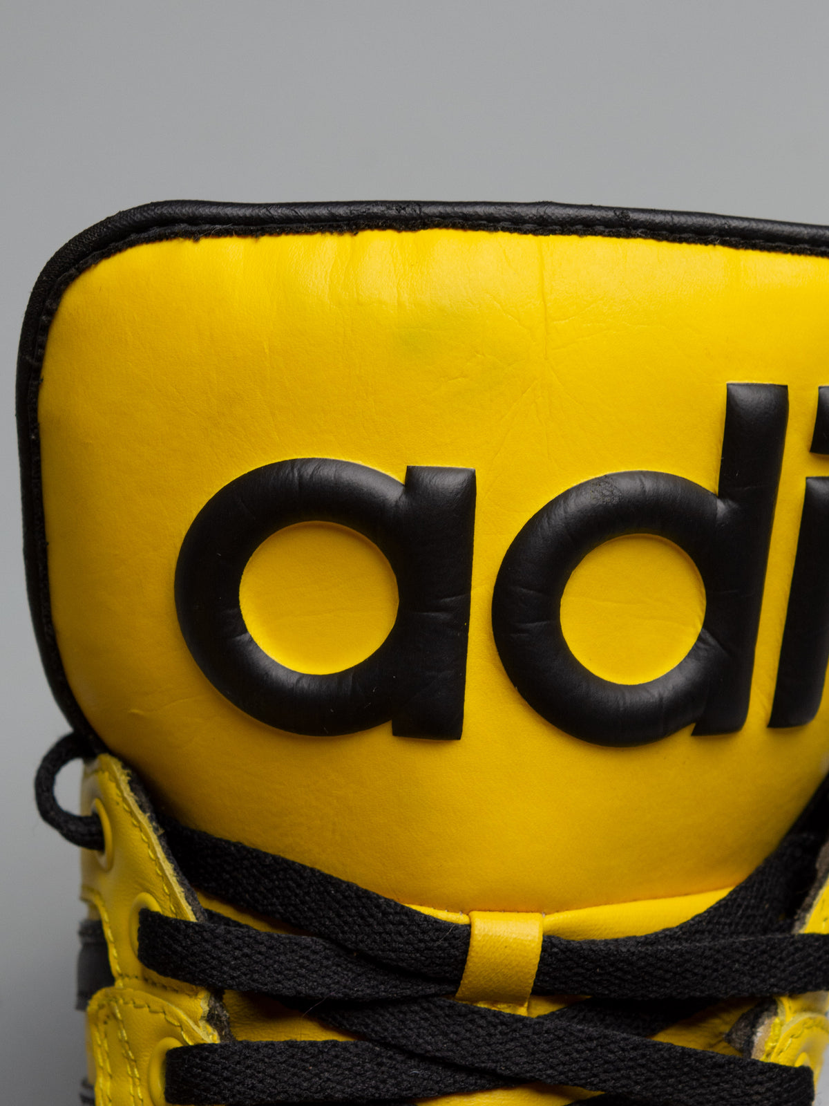 adidas Originals by Jeremy Scott S/S 2012 JS Instinct Hi (black/yellow) - size 43 1/3