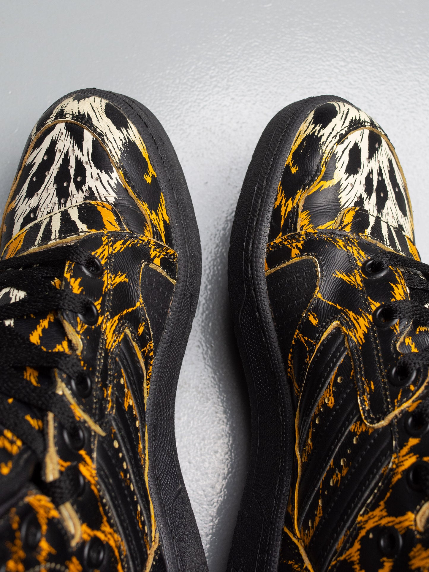 adidas Originals by Jeremy Scott S/S 2014 JS Instinct Hi Leopard - size 38