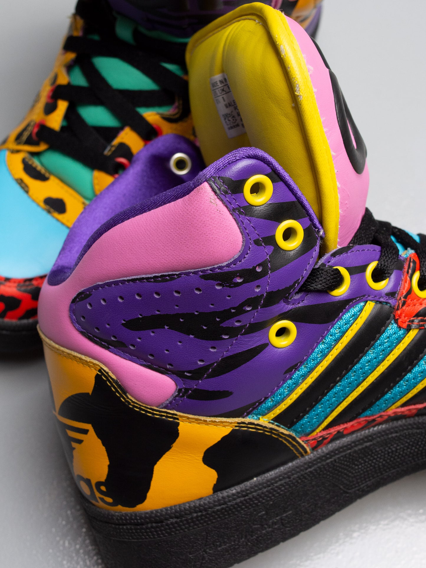 adidas Originals by Jeremy Scott A/W 2012 JS Instinct Hi (Multicolor) - size 42