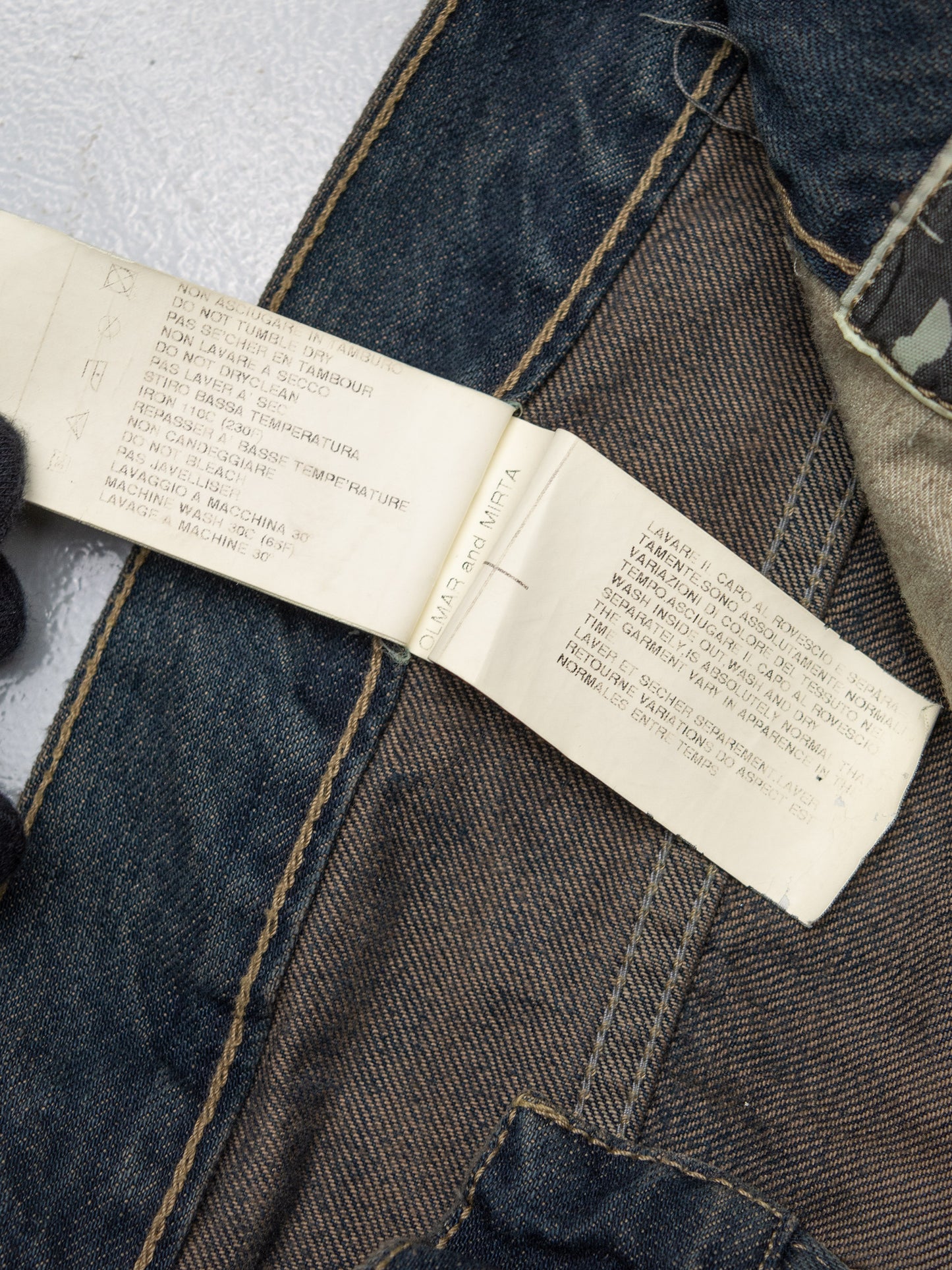 Rick Owens DRKSHDW - Detroit cut jeans - size 36