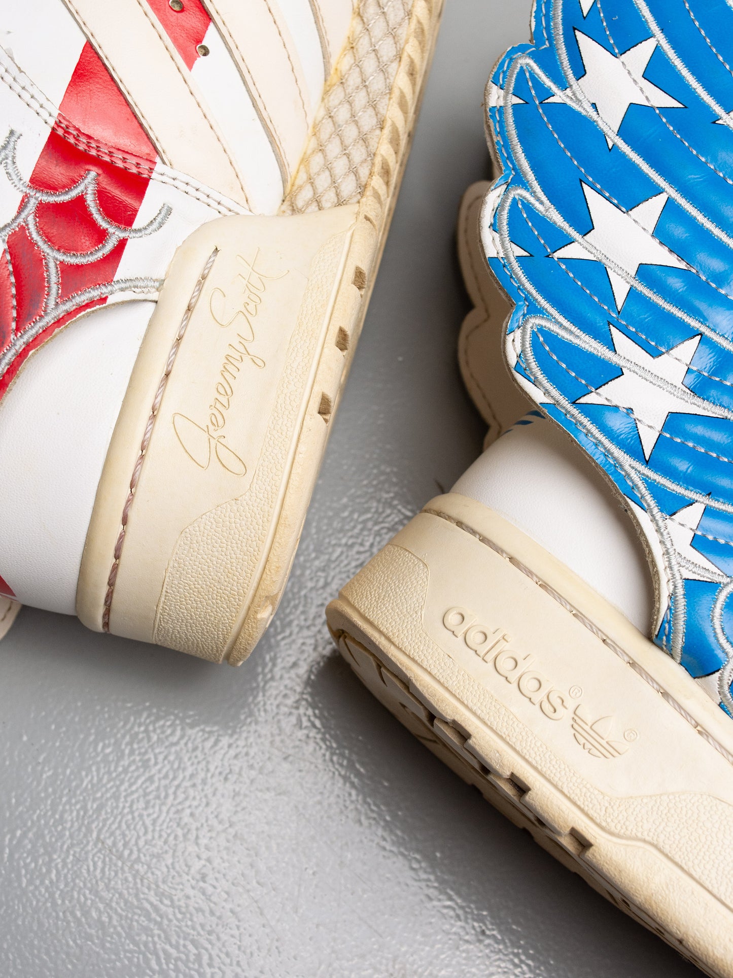 adidas Originals by Jeremy Scott S/S 2012 JS Wings 2.0 "Stars & Stripes" - size 44