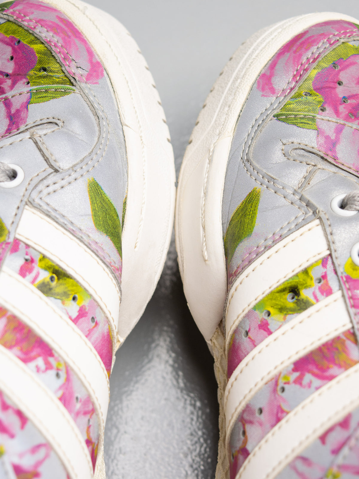 adidas Originals by Jeremy Scott S/S 2015 JS Wings Floral - size 39 1/3