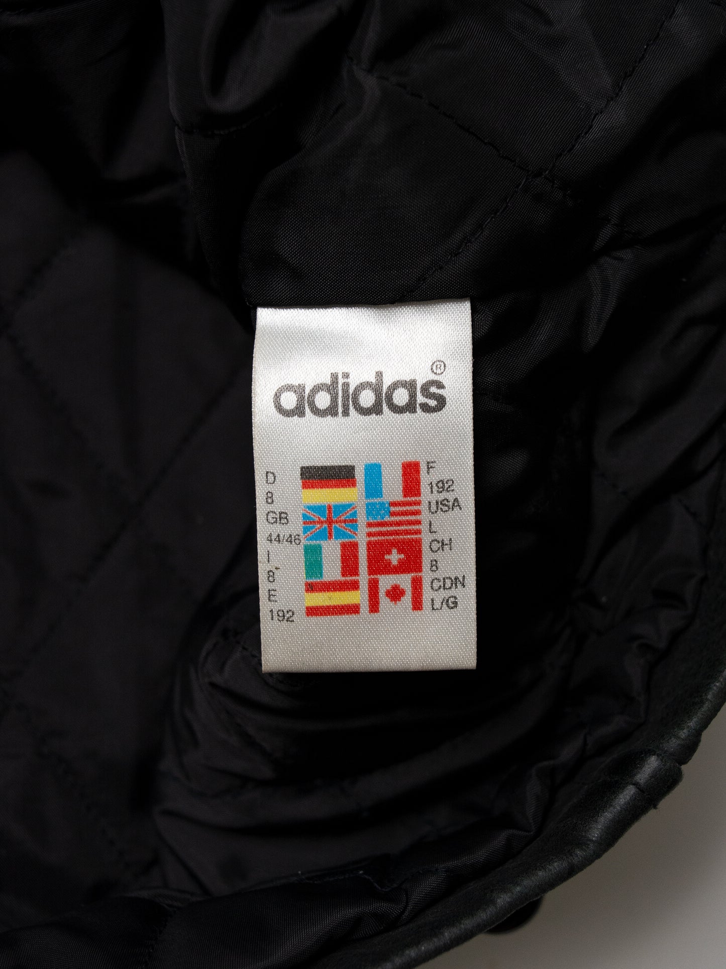 adidas - (vintage) Bayern Munchen leather jacket - size L