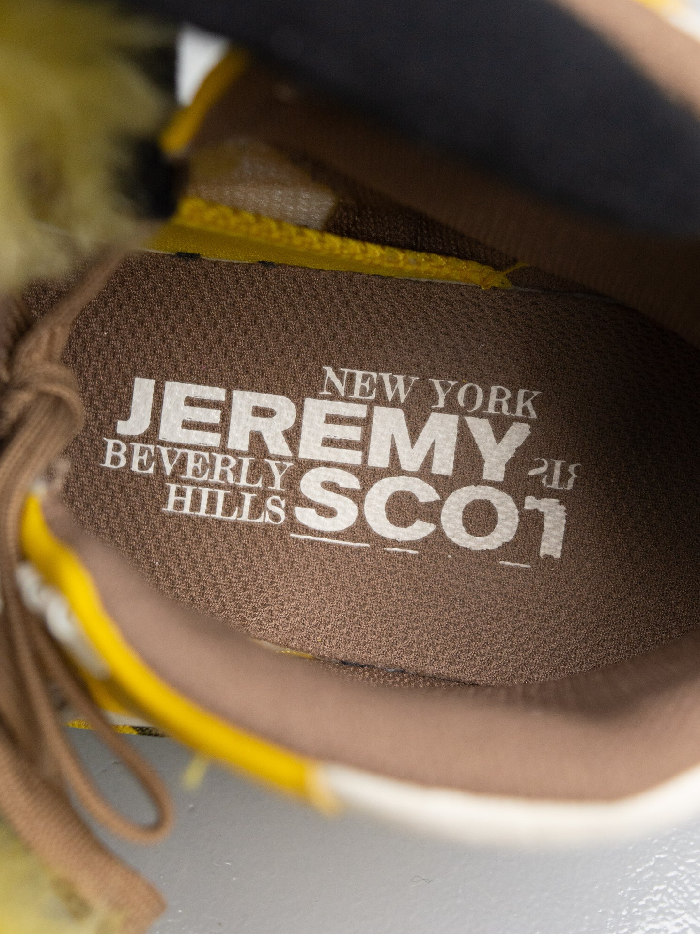 adidas Originals by Jeremy Scott S/S 2015 JS Bones Fur - size 43 1/3