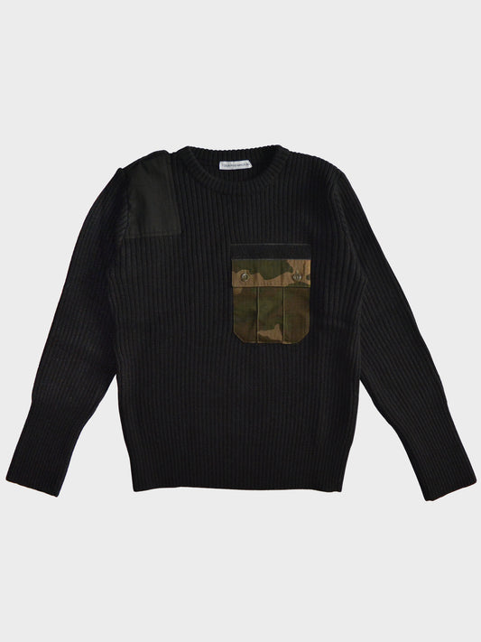 Gosha Rubchinskiy - A/W 2018 - military sweater - size M