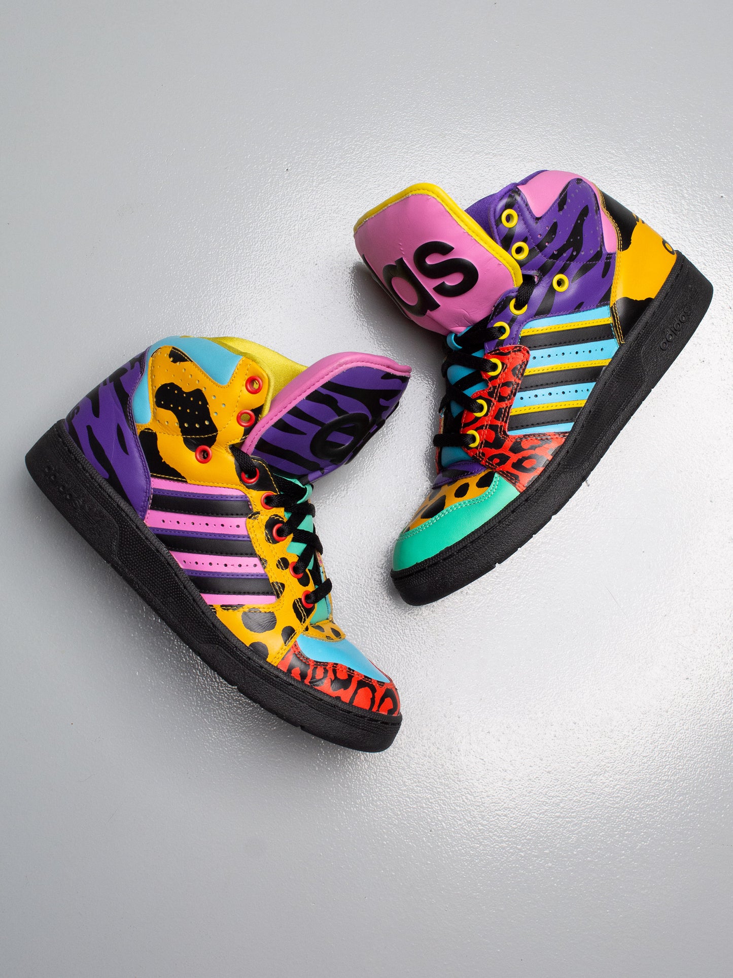 adidas Originals by Jeremy Scott A/W 2012 JS Instinct Hi (Multicolor) - size 42