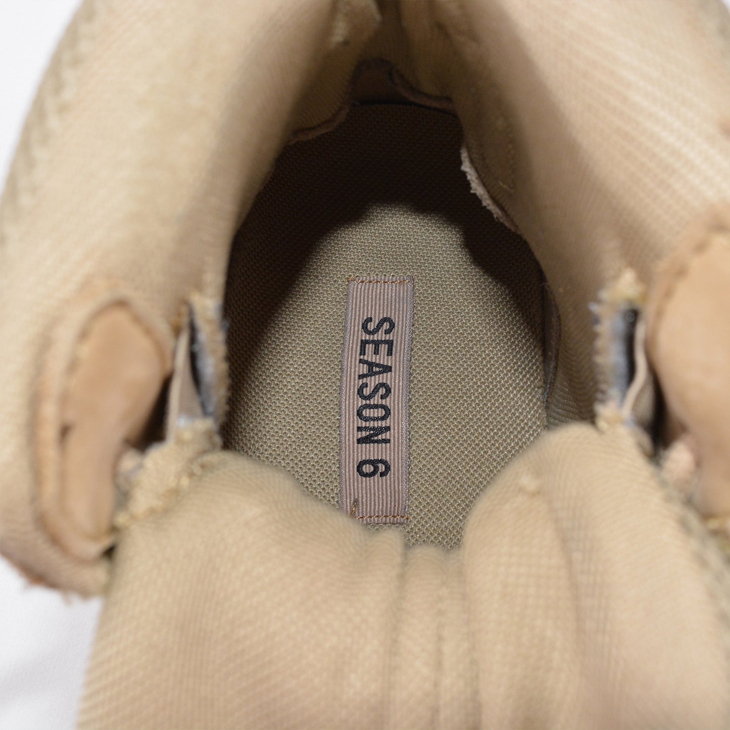 YEEZY Season 6 (2018) - Thick Suede, Mesh and Nubuck Desert Boot (Taupe) - size 42