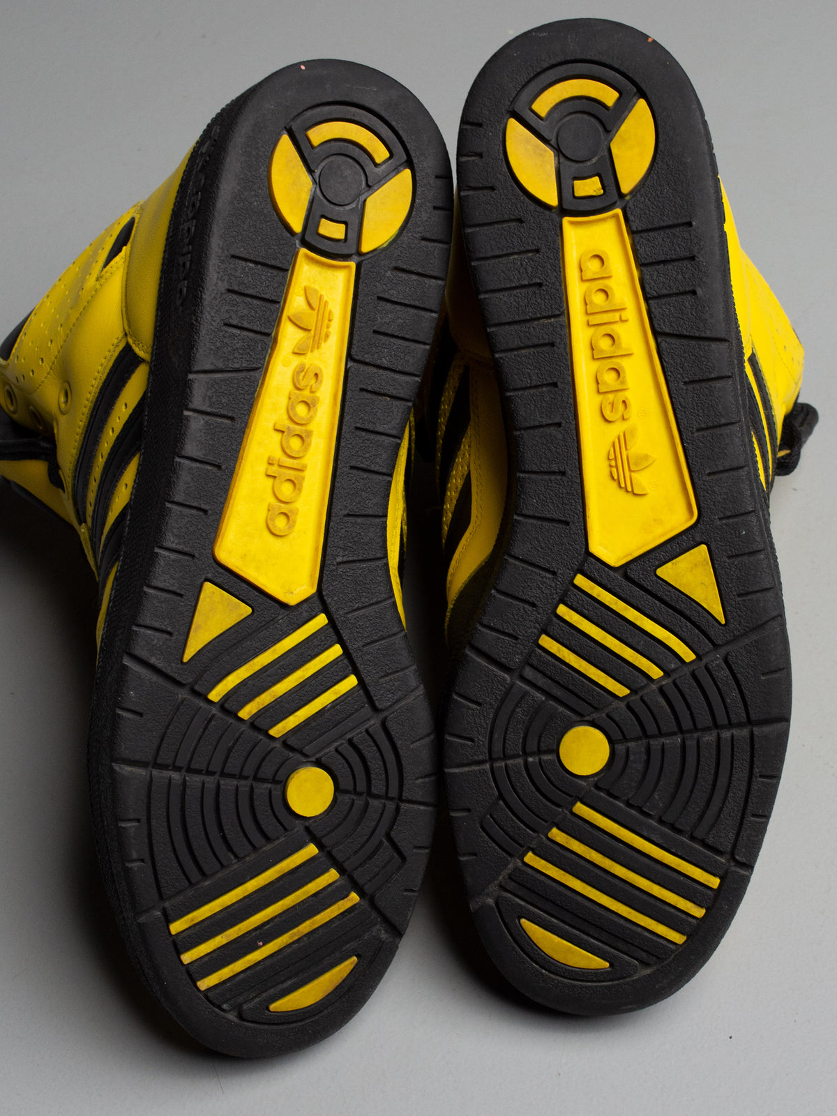adidas Originals by Jeremy Scott S/S 2012 JS Instinct Hi (black/yellow) - size 43 1/3