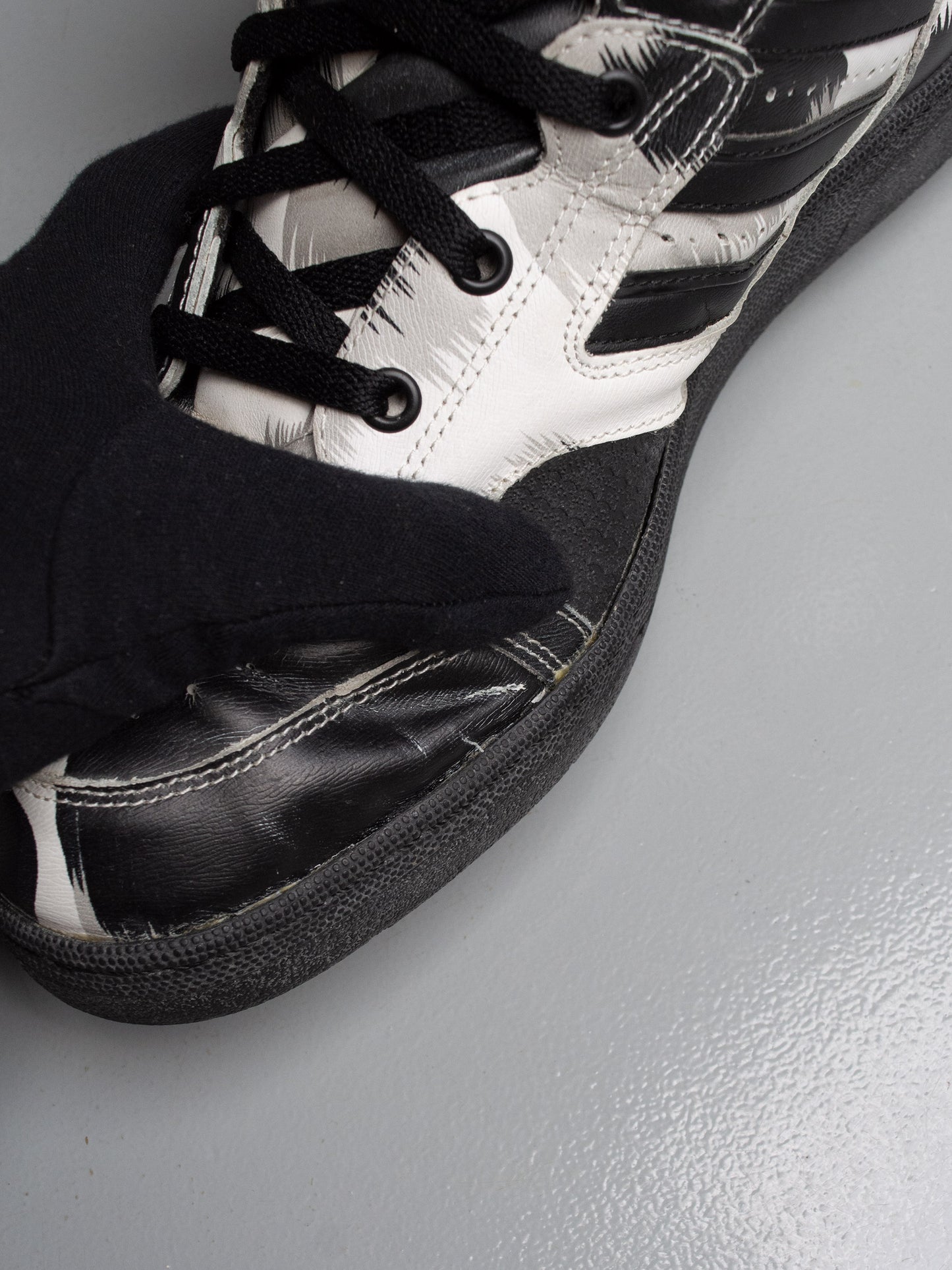 adidas Originals by Jeremy Scott A/W 2015 JS Instinct Hi G Leo - size 47 1/3
