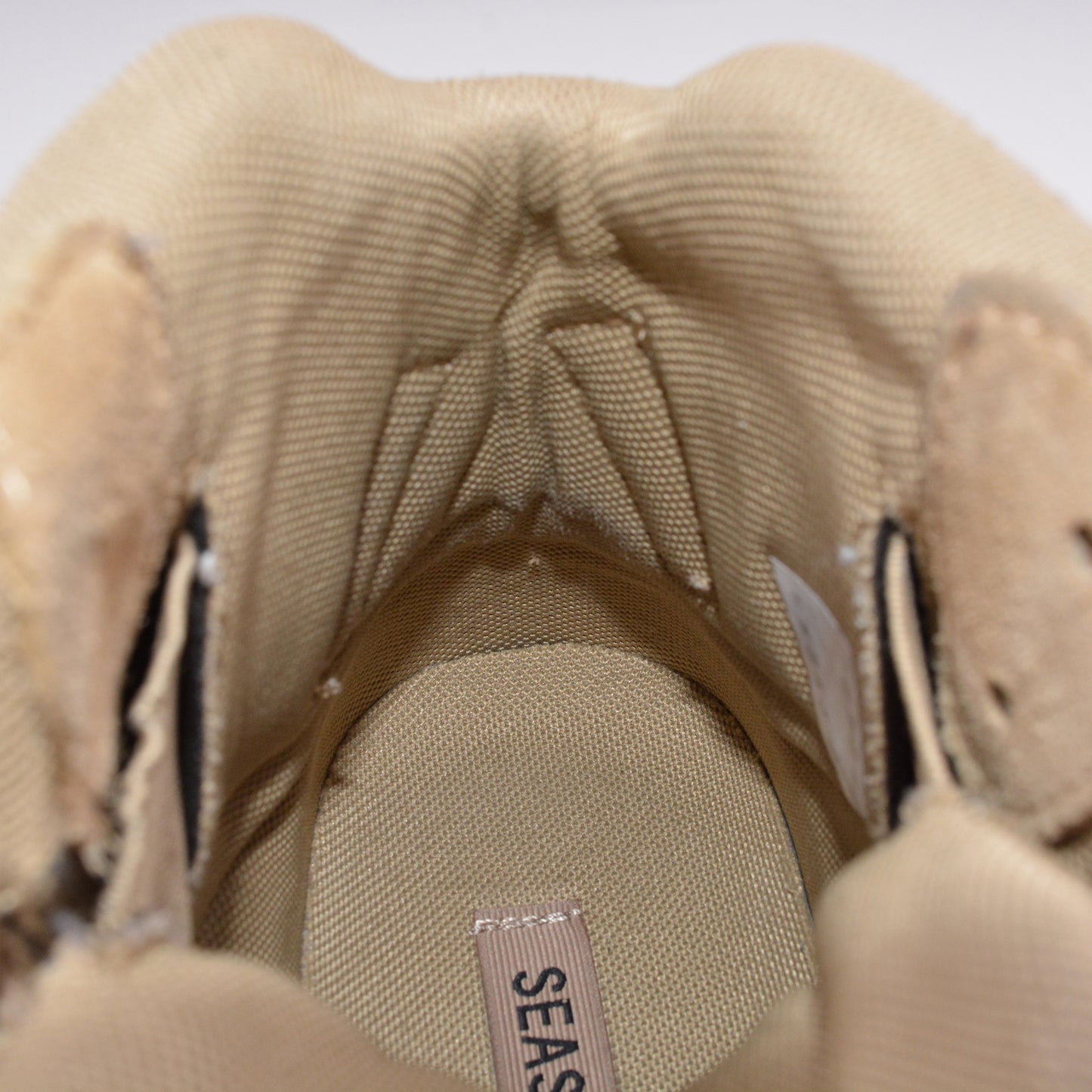 YEEZY Season 7 (2018) - Thick Suede, Mesh and Nubuck Desert Boot (Taupe) - size 40