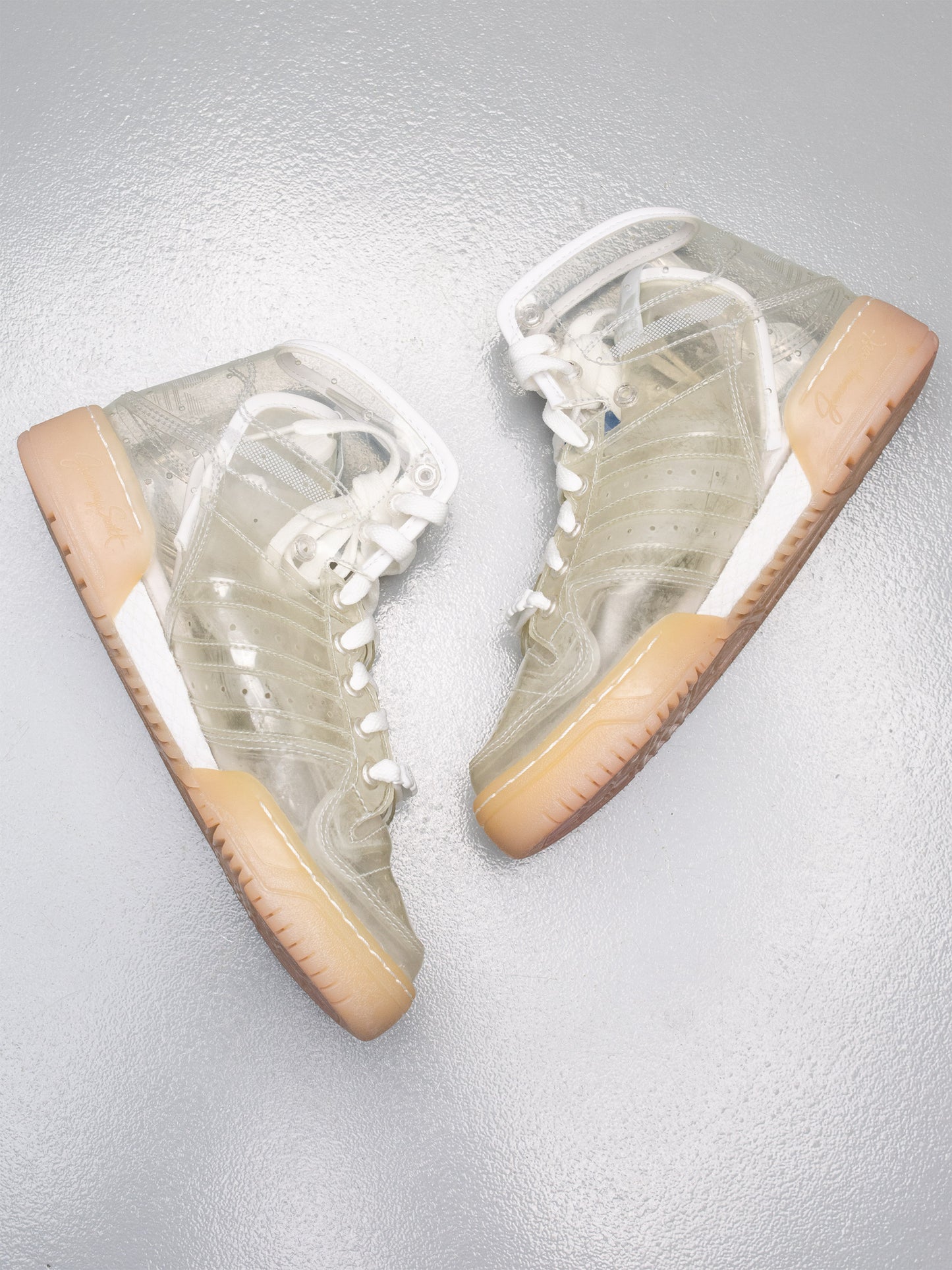 adidas Originals by Jeremy Scott S/S 2011 JS Wings "Clear" - size 39 1/3