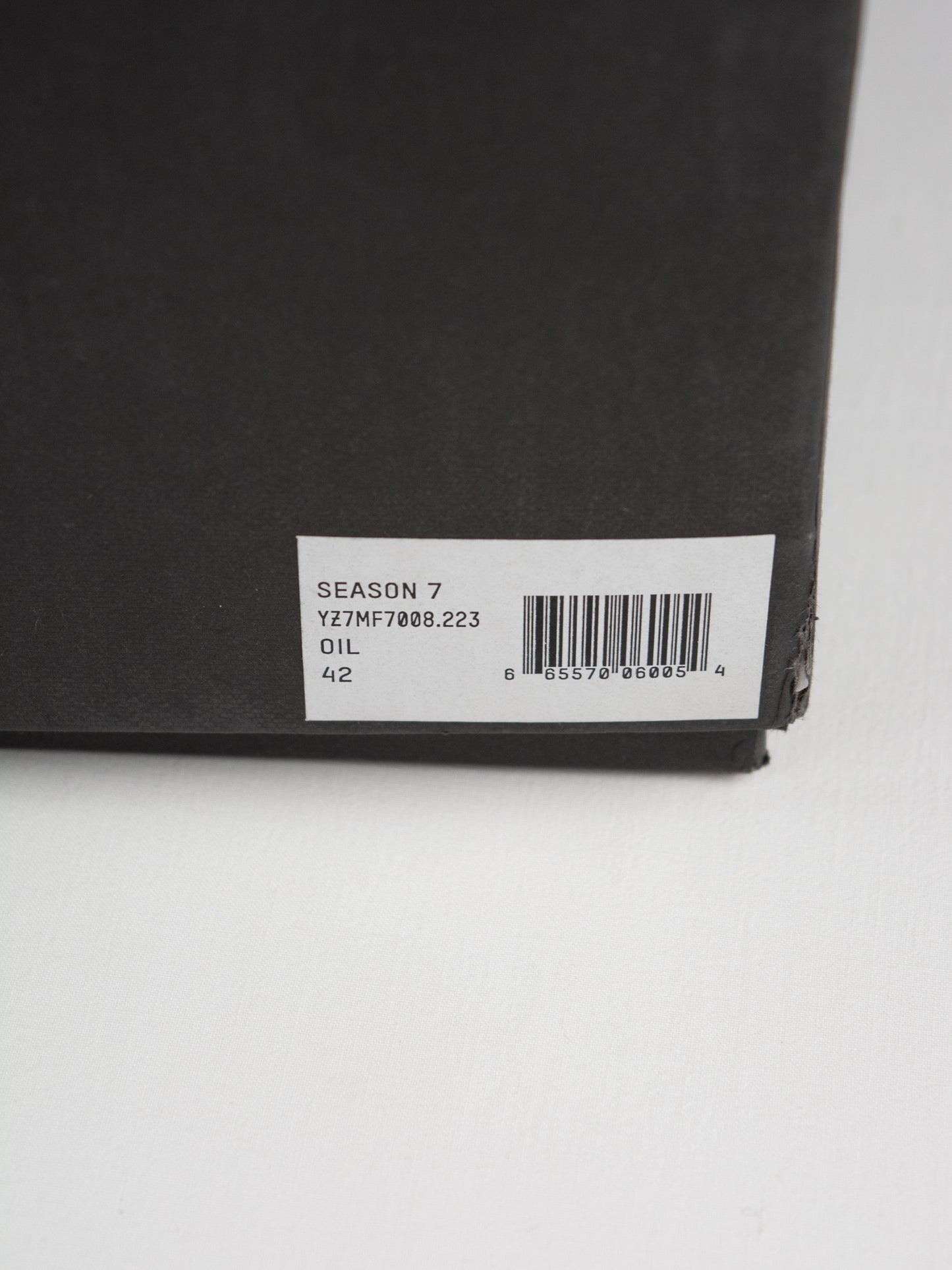 YEEZY Season 7 (2018) - Thick Suede and Nylon Military Boot (Oil) - size 42