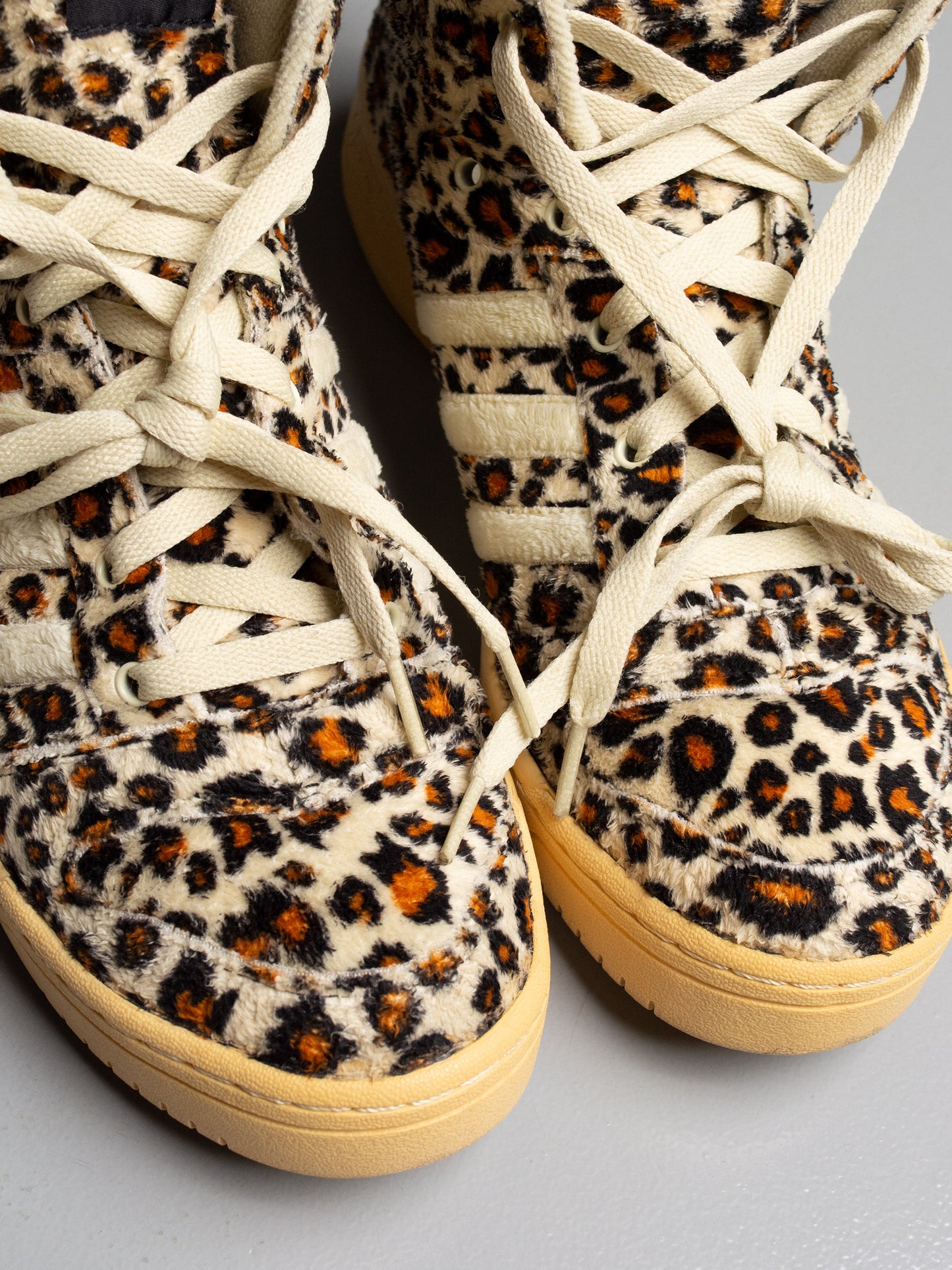 adidas Originals by Jeremy Scott S/S 2012 JS Leopard - size 45 1/3