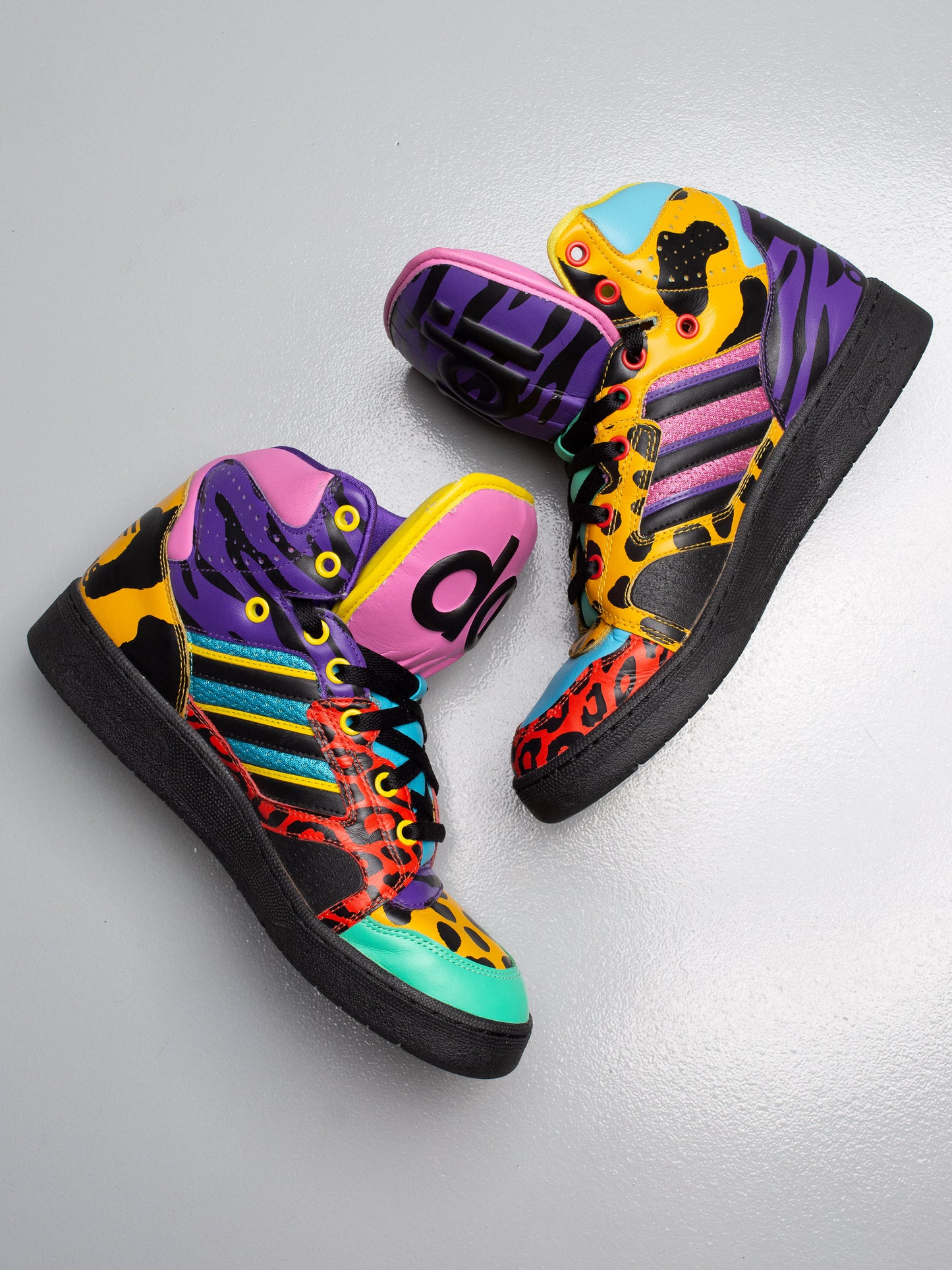 adidas Originals by Jeremy Scott A/W 2012 JS Instinct Hi (Multicolor) - size 42
