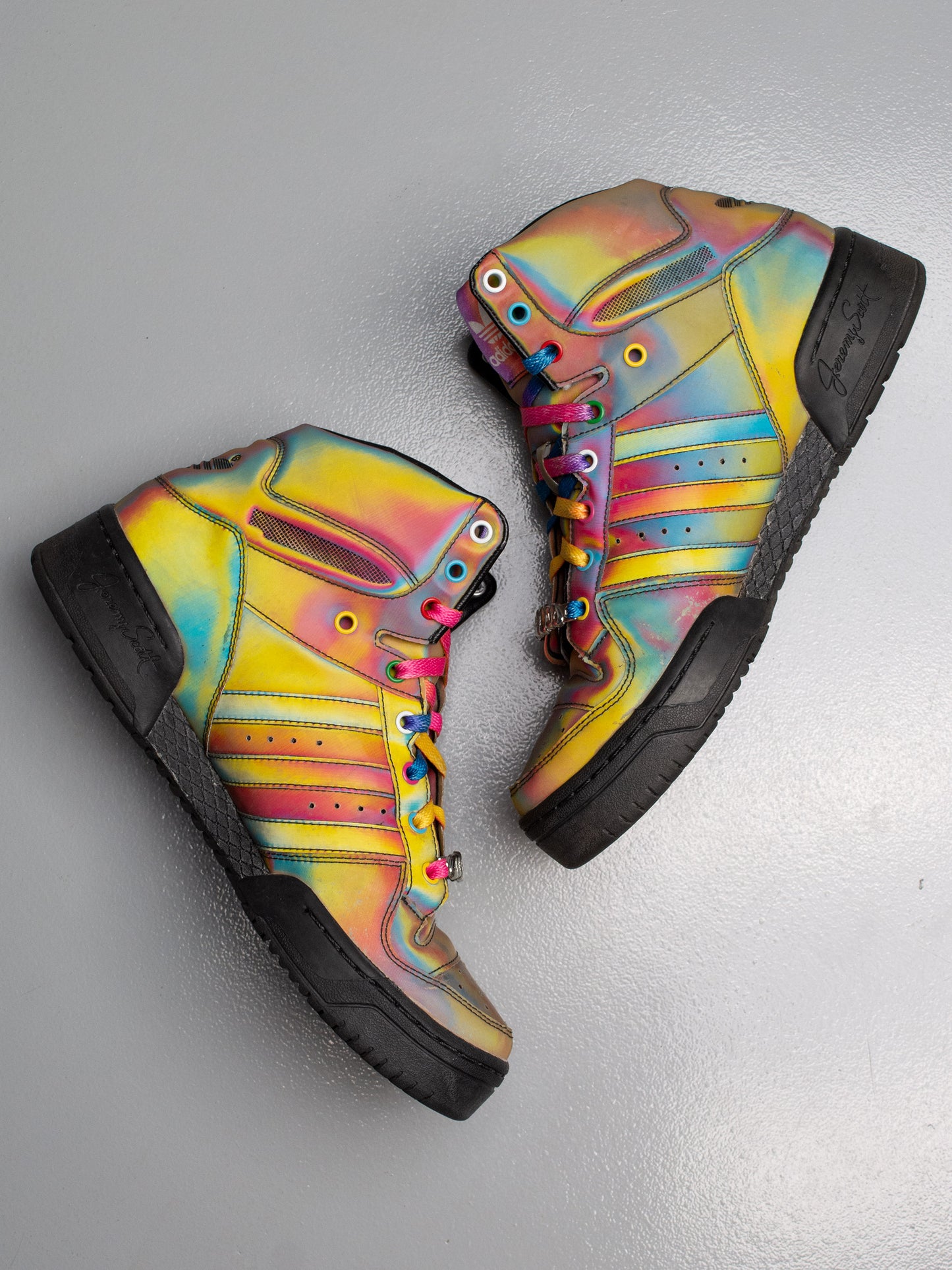 adidas Originals by Jeremy Scott S/S 2010 JS Wings "Rainbow" - size 42